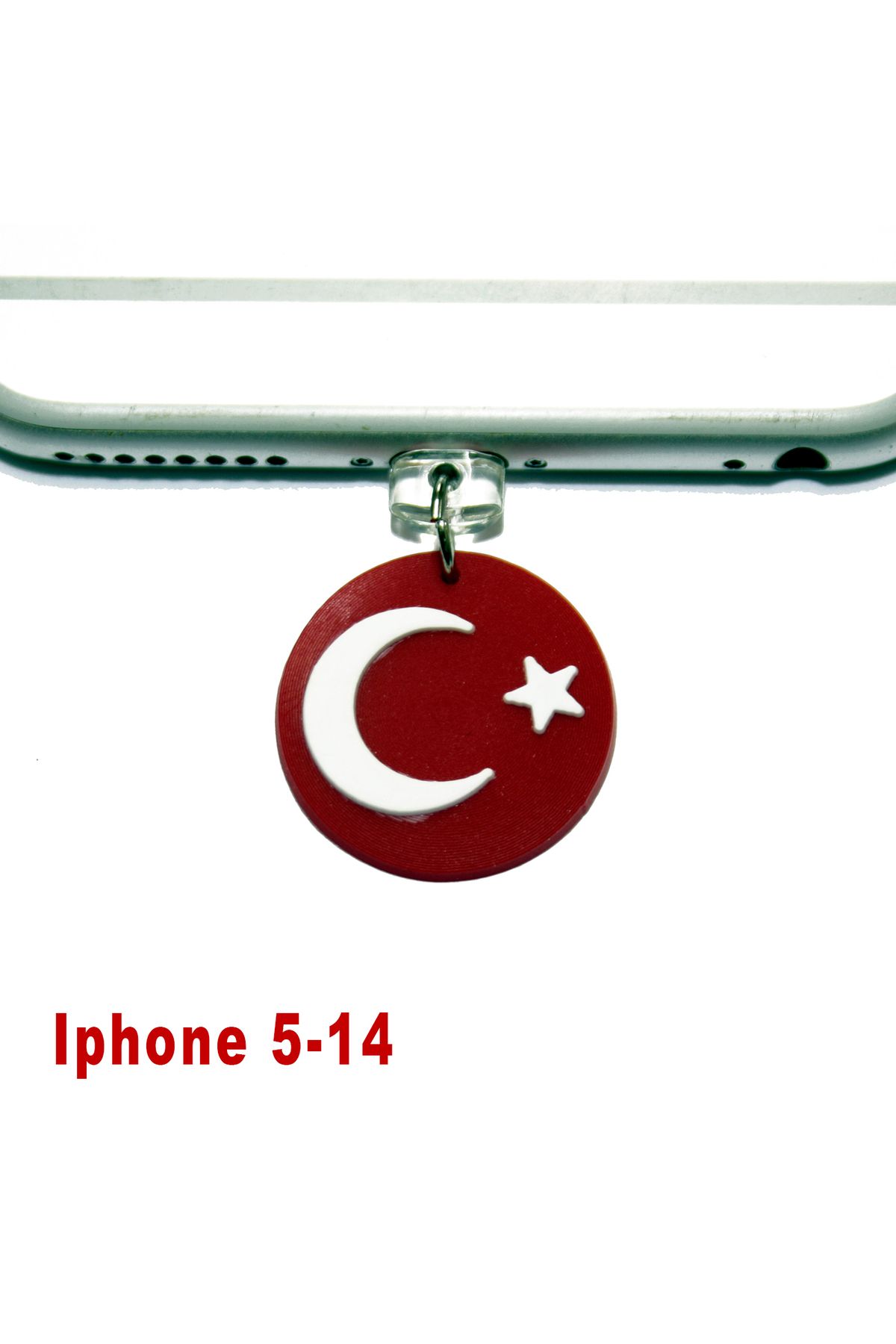 BK Design Iphone 5-14 Silikon Figürlü Telefon Şarj Portu Toz Tıpası Toz Tıkacı Charm IPCR1010
