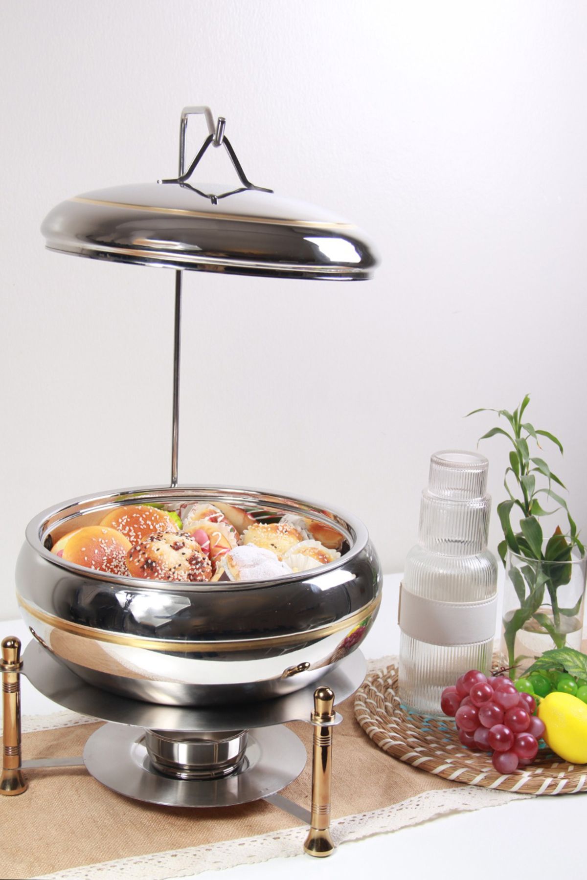 Generic-سخان بوفية لتسخين الطعام 6L 6