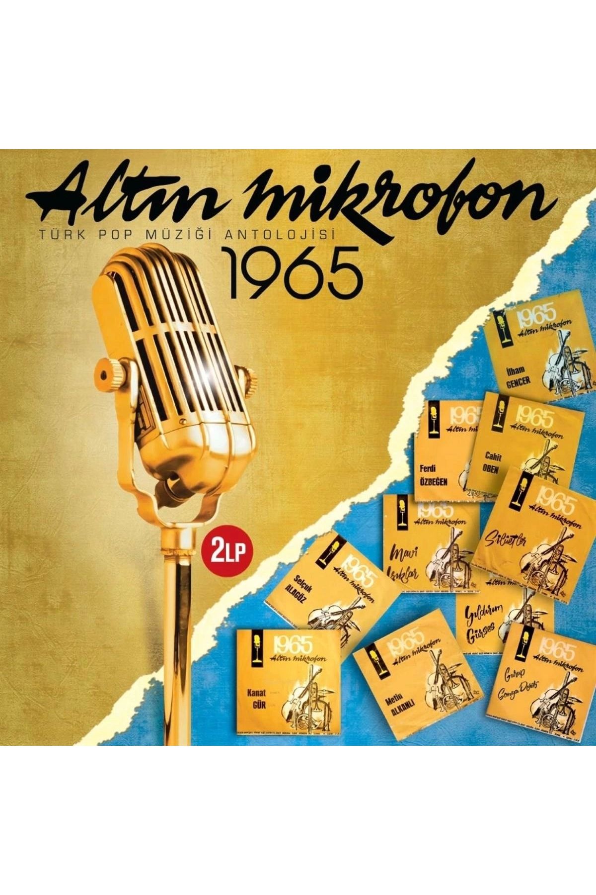 lucek cases Altın Mikrofon 1965 - Çeşitli Sanatçılar (2 Plak)