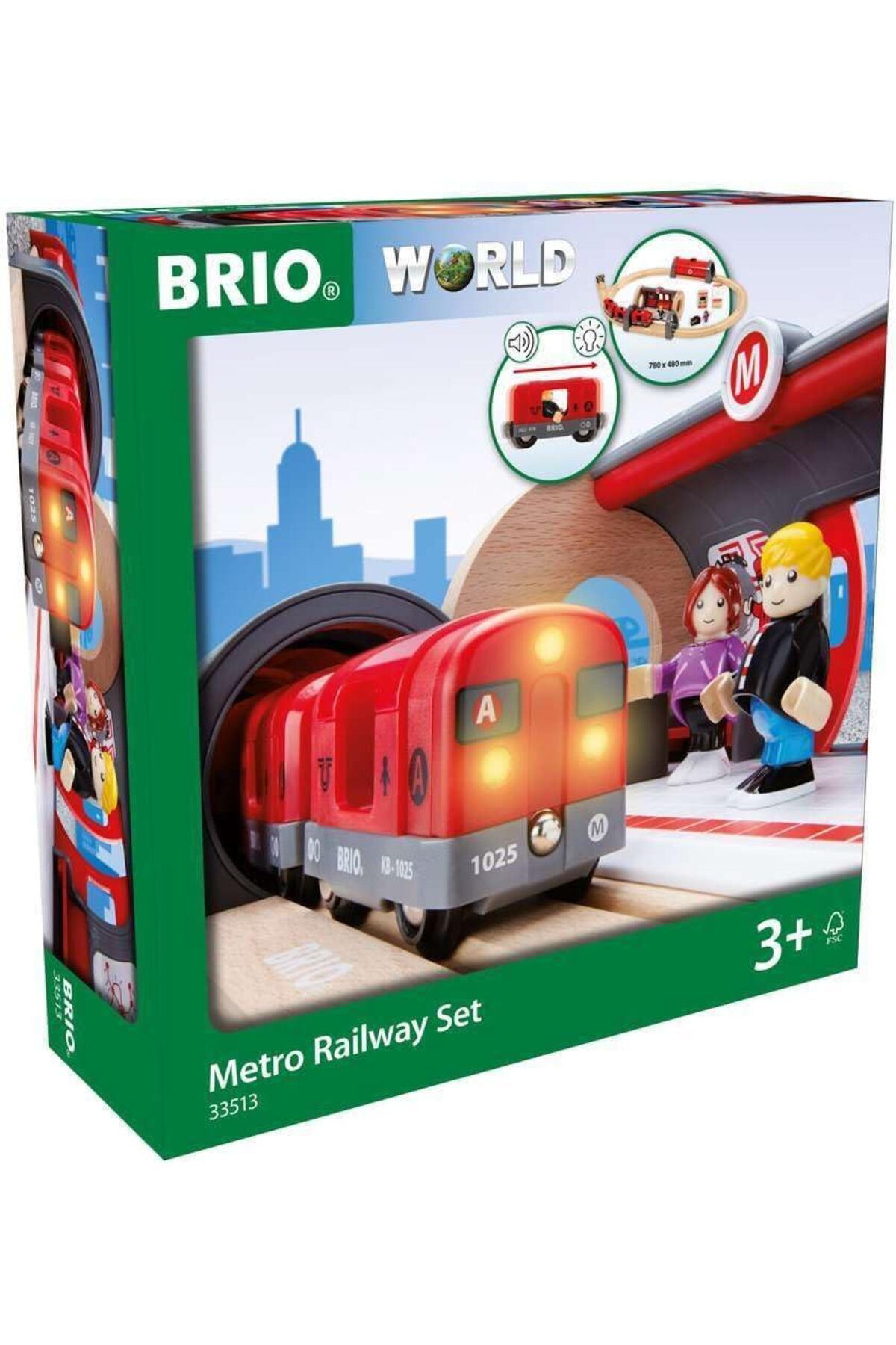 LUXE - Metro Railway Set (33513) LXSHP 1055529