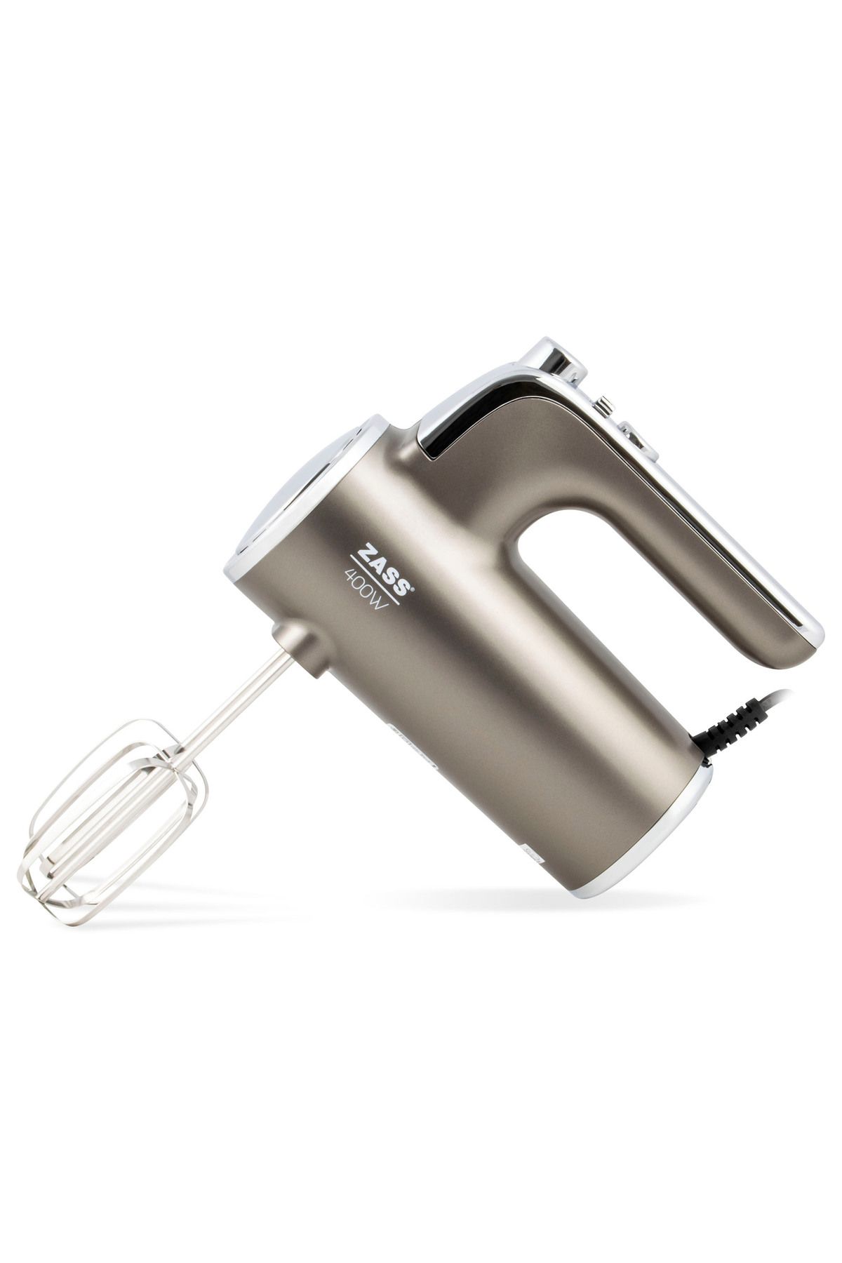 Zass-Hand mixer Zass ZHM 07, 400 W, 6 speeds and turbo function, Low speed start function 2