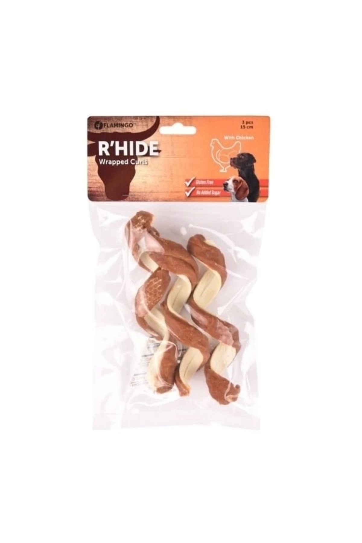 No8 Home Flamingo Rhide Ördekli ve Tavuklu Glutensiz Köpek Ödül Maması 15 Cm 37 Gr