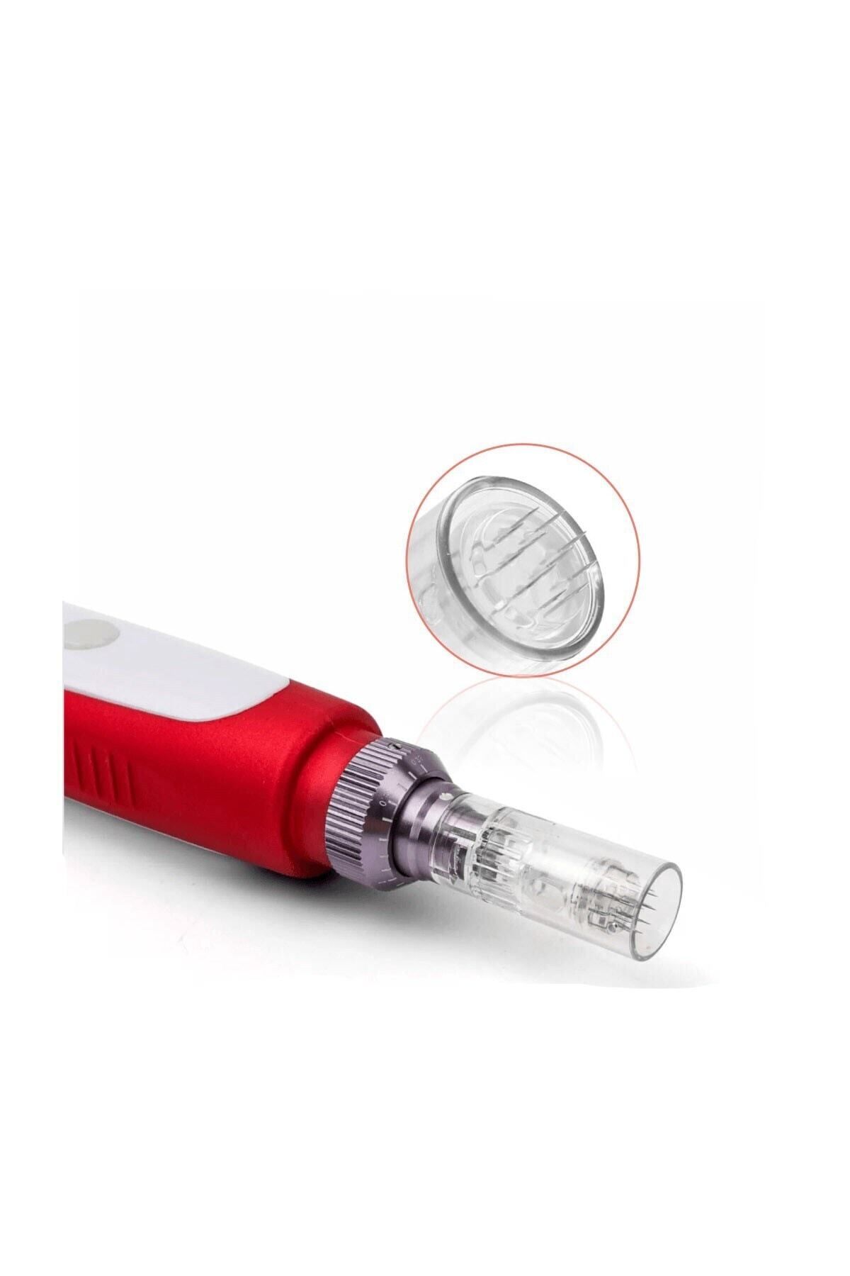 KAİZEN Dermapen Iğnesi-beyaz (12 Iğneli- 10 Adet) Dr.pen Ultıma Mym, M5, M7 Cihazlara Uyumlu