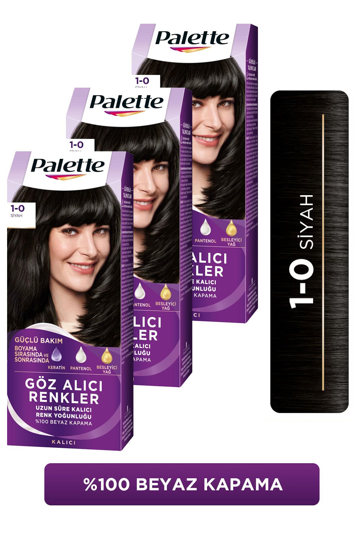 رنگ مو پلت PALETTEGOZALICI10X3