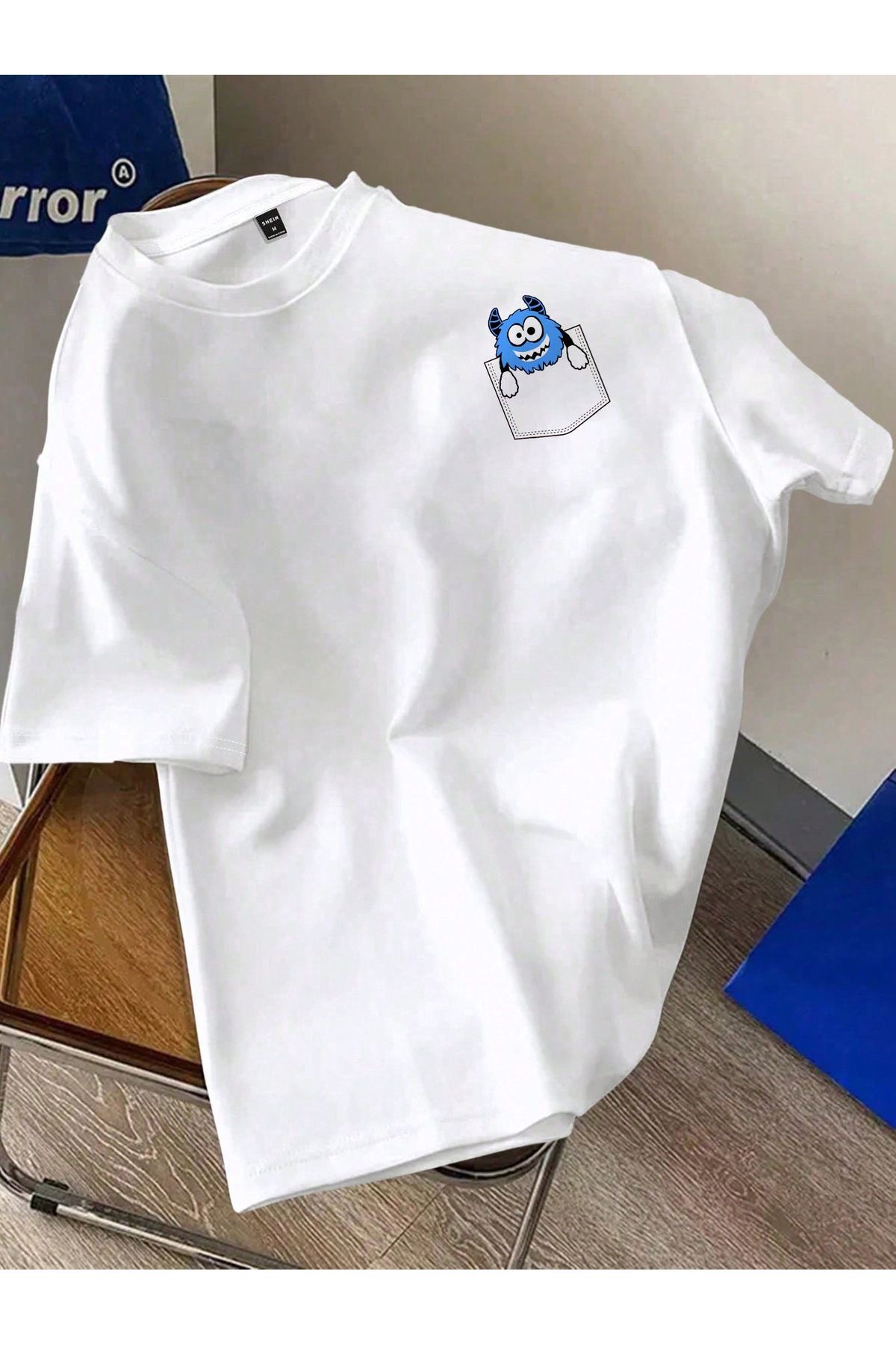 Bengi Clothing Oversize Kesim Kısa Kollu Baskılı T-shirt