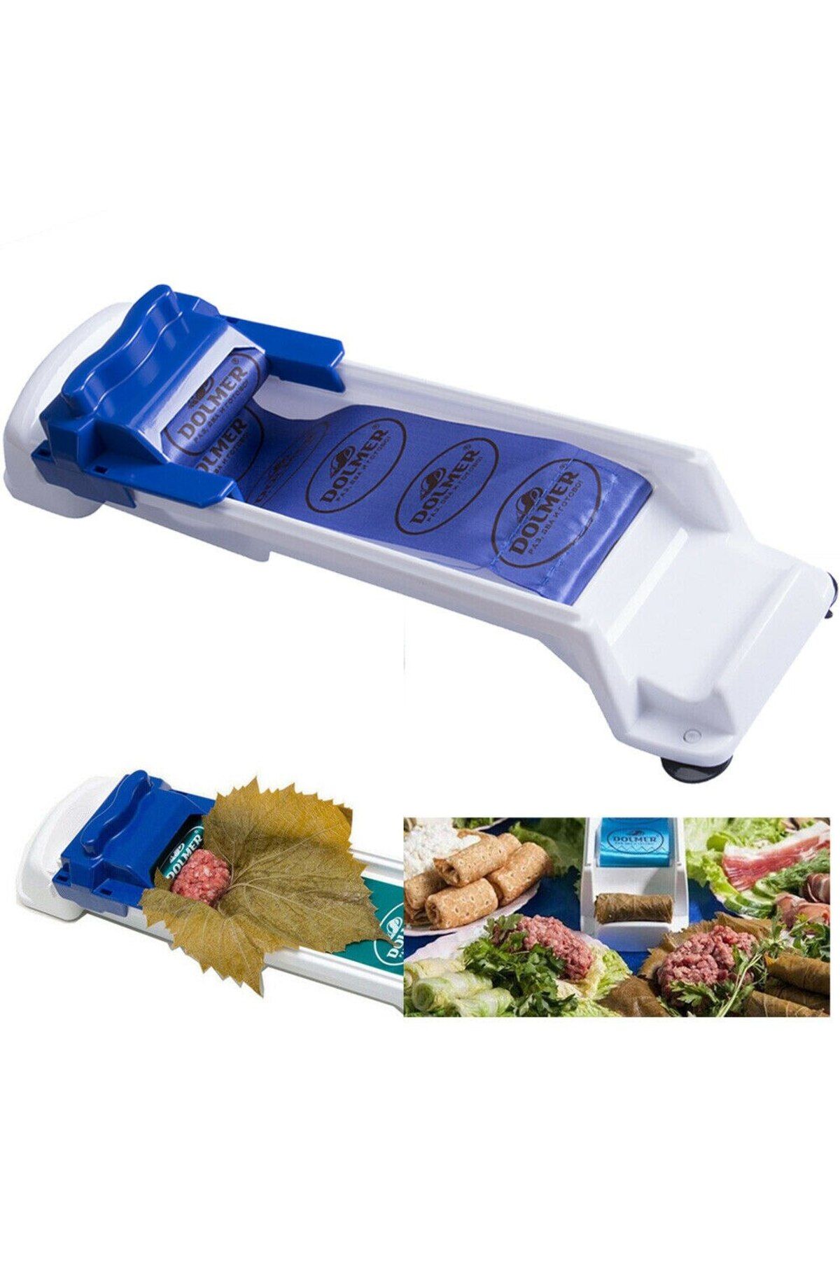 STOREMAX Sarma Asma Yaprağı Dolması Üzüm & Lahana Makinesi Yaprak Sarma Rulo Dolma TrendBazaar 1057