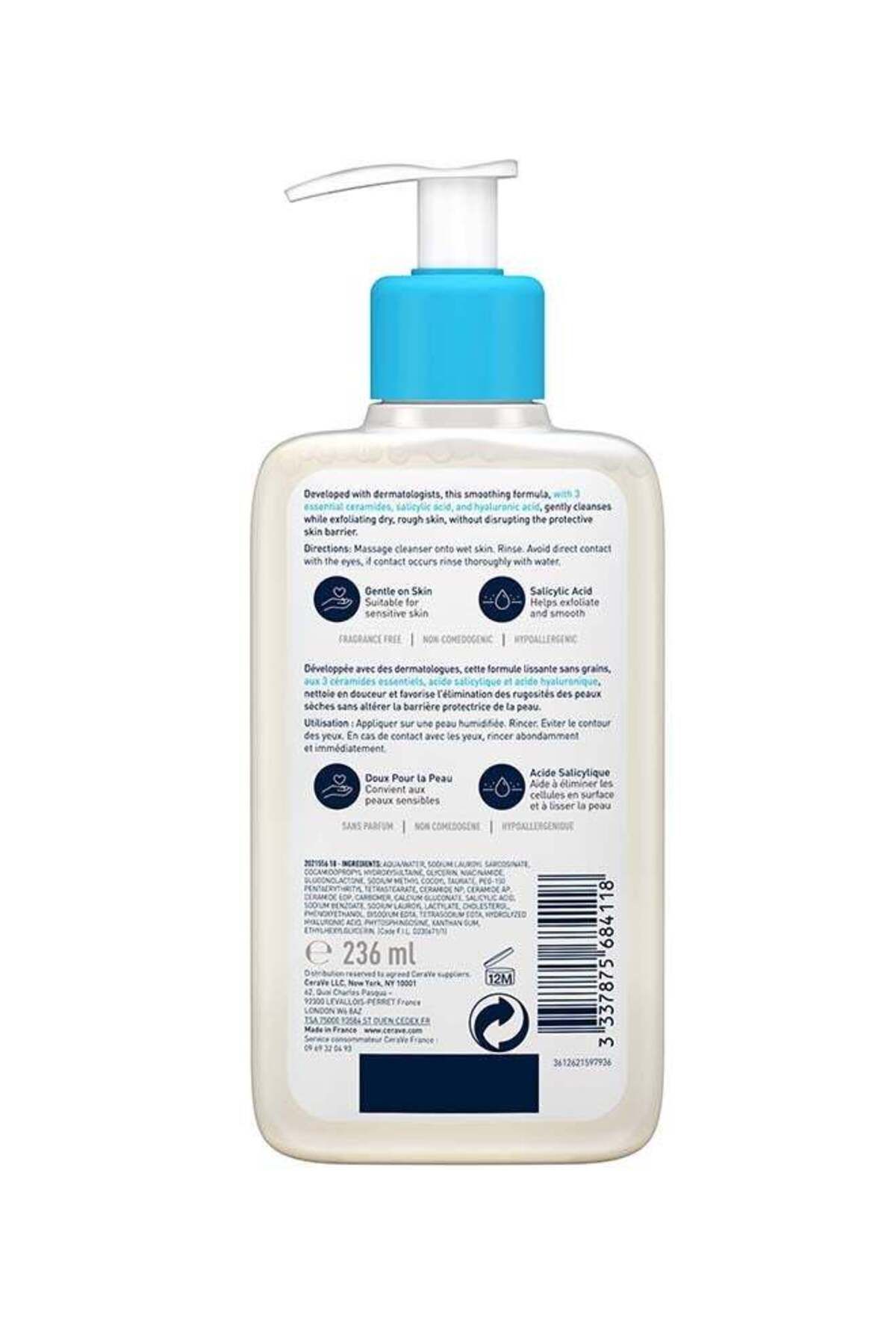 CeraVe-SA Lotion for Rough & Bumpy Skin 2