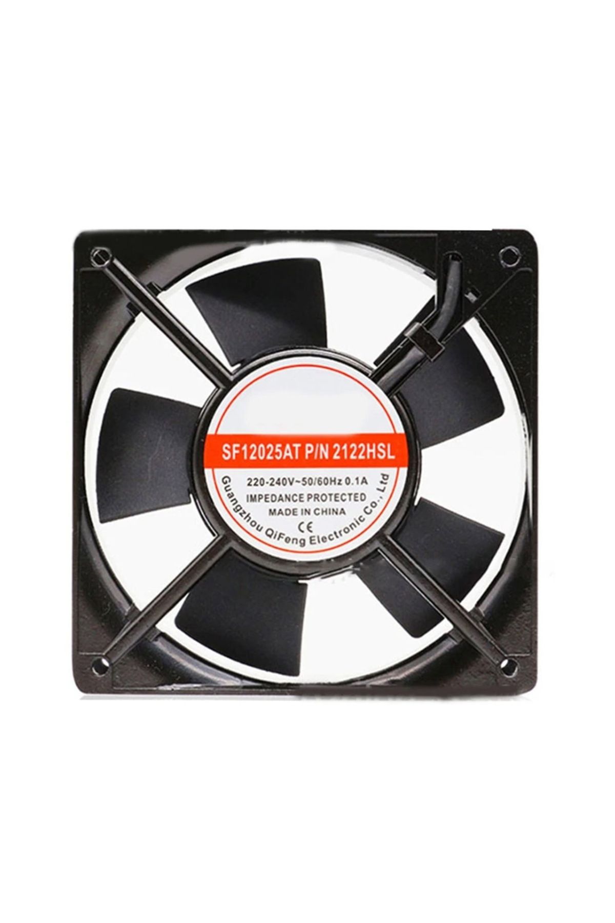 POEBGO FAMİLY'S 120X120X25 MM 220 VOLT METAL KASA FAN (5162)