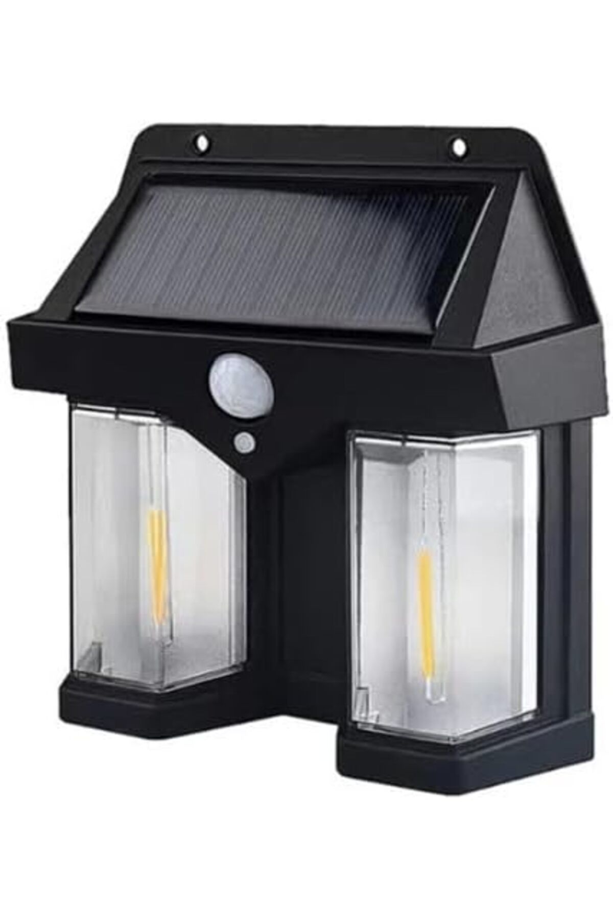 STOREMAX Ezg 2li Solar Enerjili Güneş Enerjili Hareket Sensörlü Şarjlı Led Duvar Apliği Duvar Tipi Led