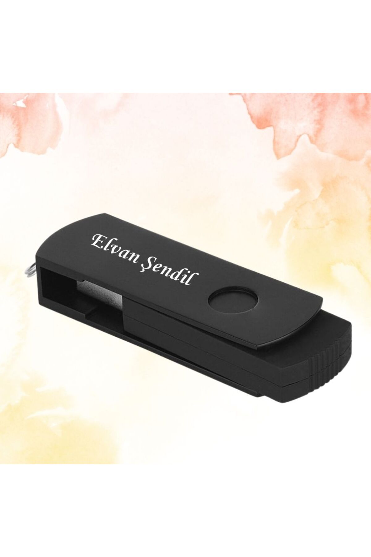 HediyesiBizden KİŞİYE ÖZEL İSİM BASKILI PLASTİK KUTULU USB BELLEK