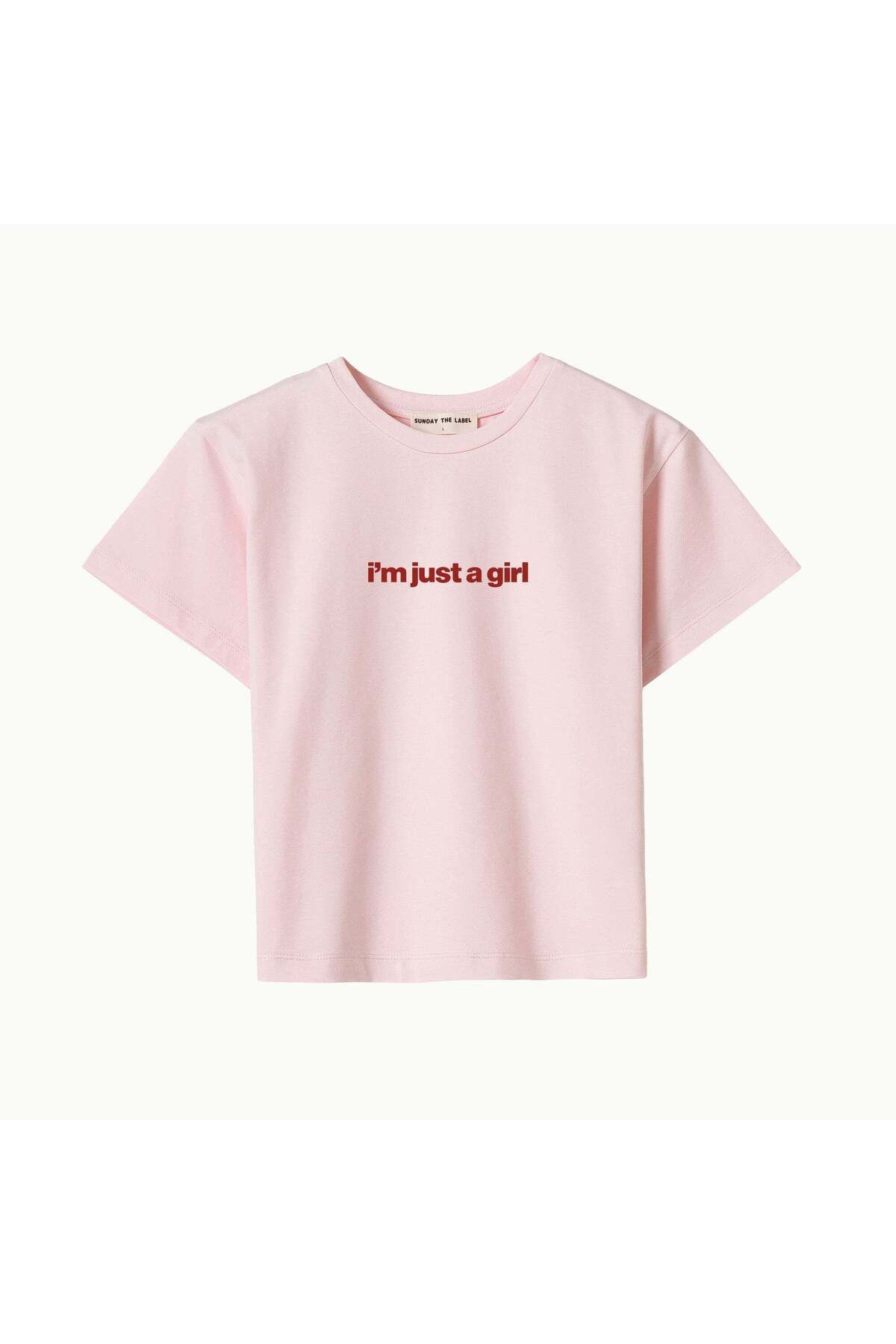 SUNDAY THE LABEL I'M JUST A GIRL - BABY TEE