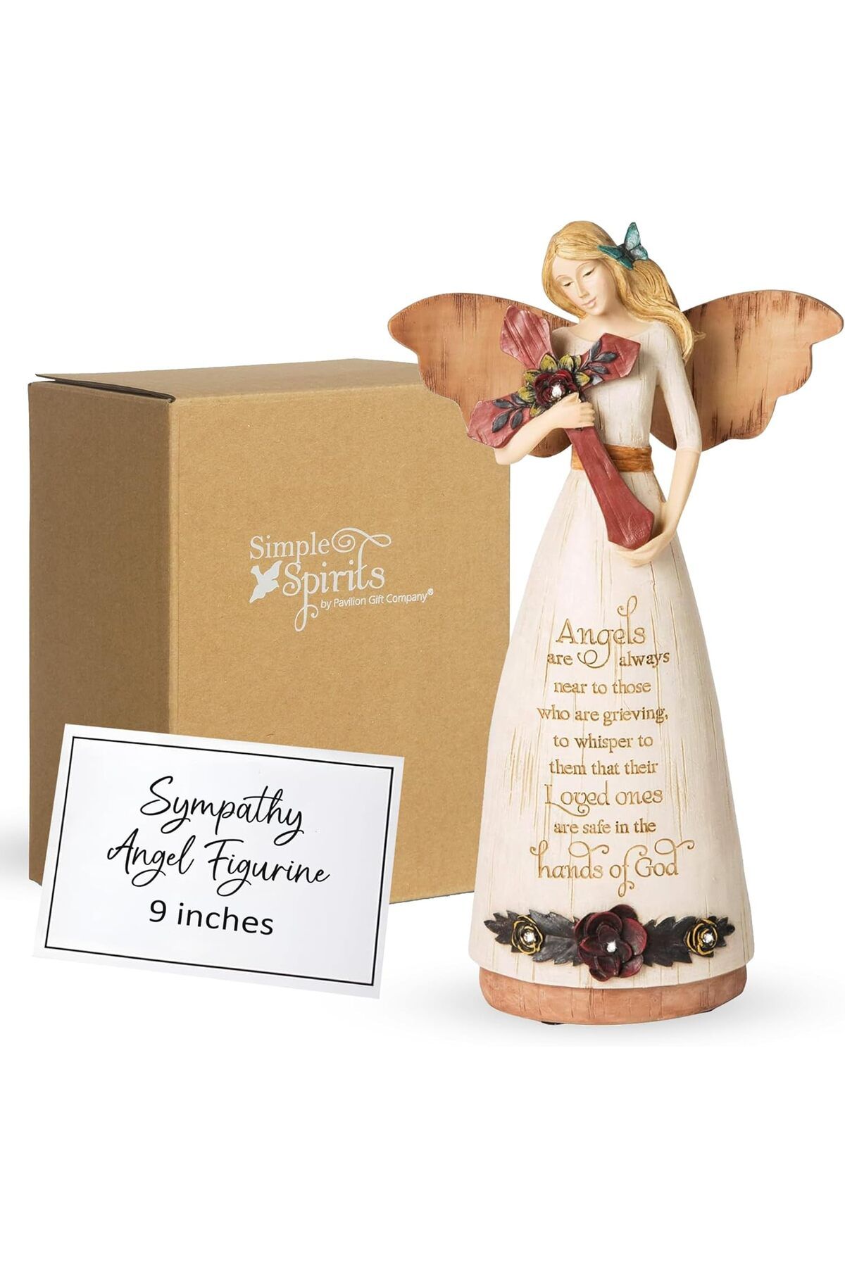 STOREMAX OZN Gift Company 02969 Sempati Melek Figürü, 22 cm, Fildişi OZNstre 1094633