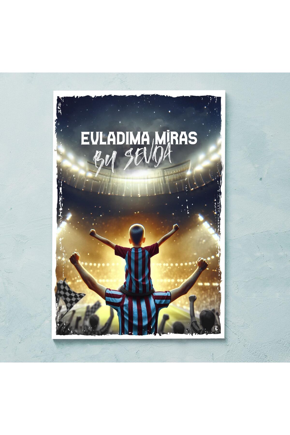 STOREMAX OZN Mavi Taraftarlara Özel Kanvas Tablo 30x40 cm OZNstre 1094633