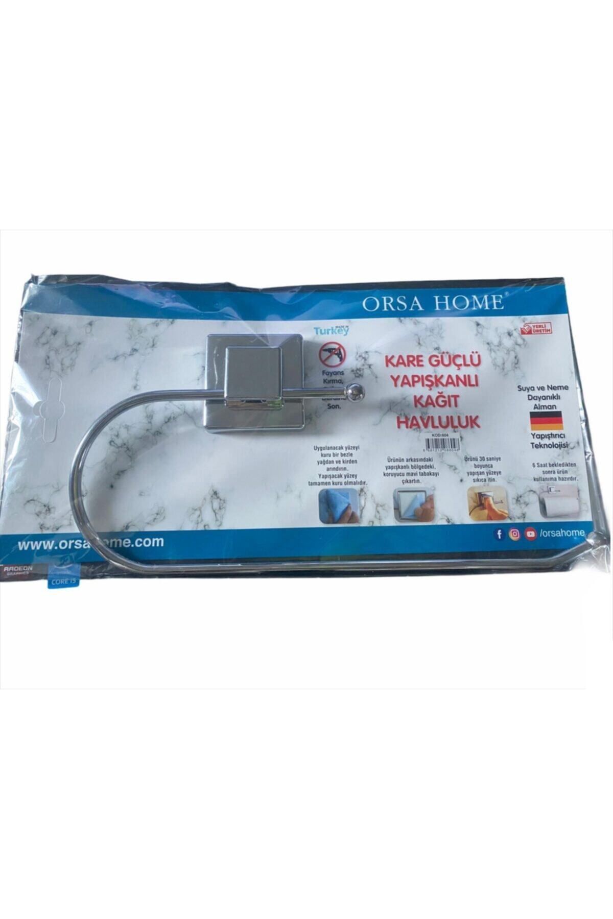 STOREMAX YAPIŞKANLI KARE ASKILIOVAL AÇIK - METAL KAĞIT HAVLULUK ASKI TrendBazaar 1057563