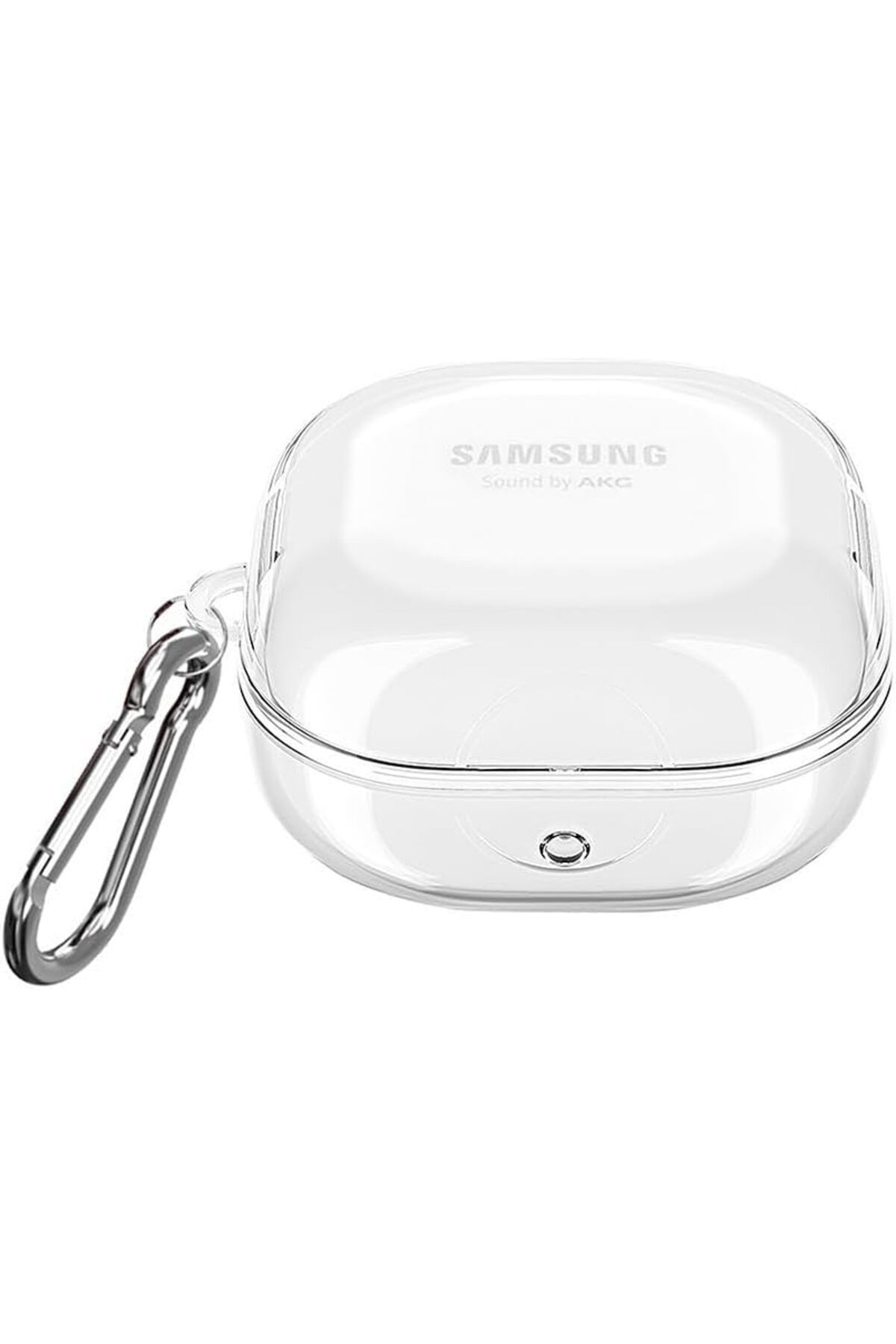 STOREMAX SRT Galaxy Buds 2 Pro için Kılıf Askı Aparatlı Transparan Silikon Şeffaf [Buds 2 Pro ile Uyuml