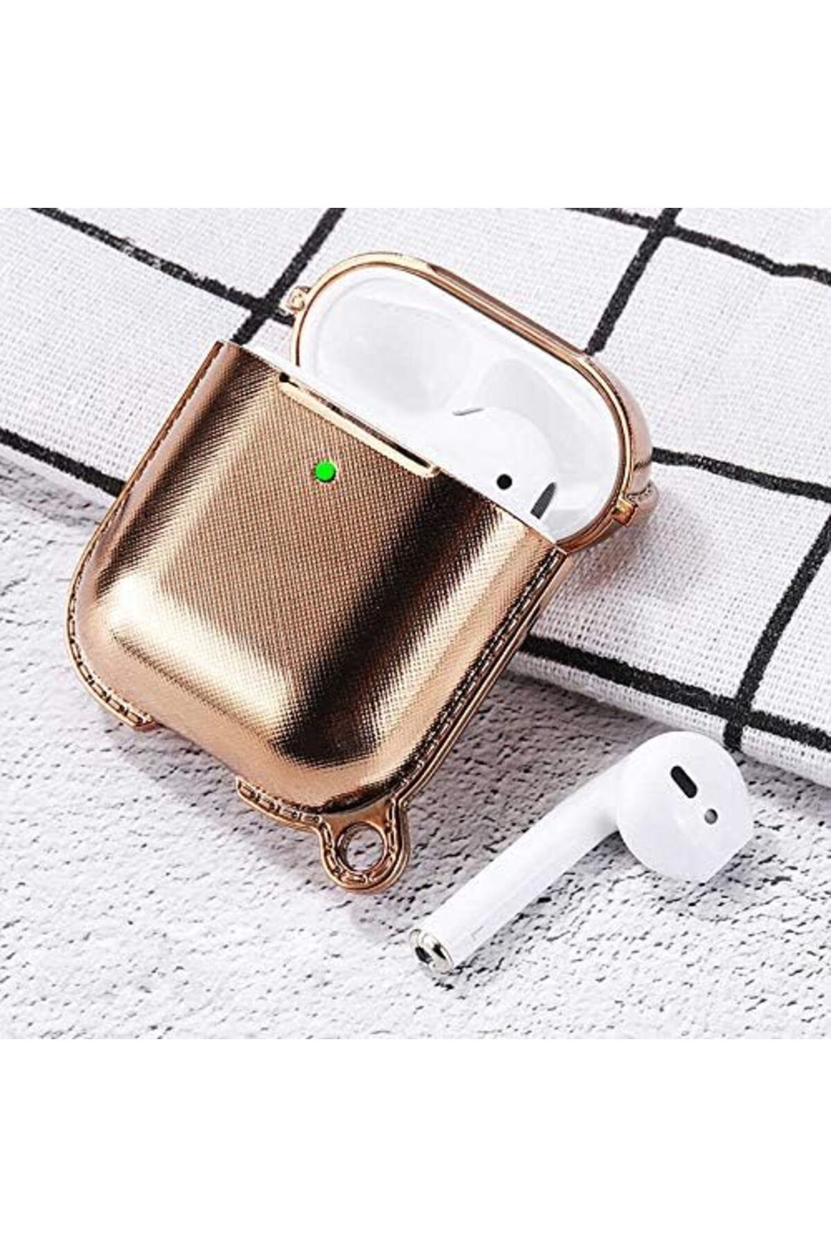 STOREMAX SRT Electroplate AirPods Kılıf, Gold FxYM 1126906