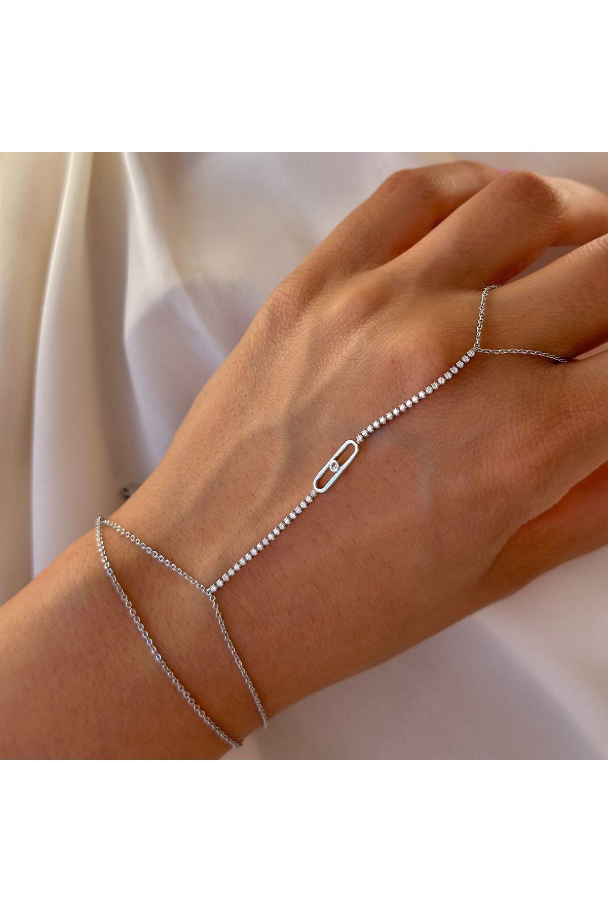 Jiwi Silver Taşlı Şahmeran