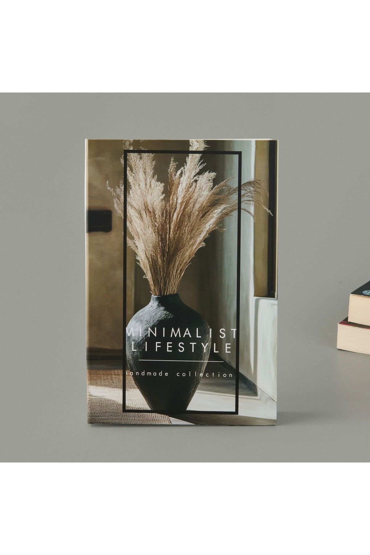 MATMEL Minimalist Lifestyle Dekoratif Kutu - Kahverengi / Bej - 27 cm