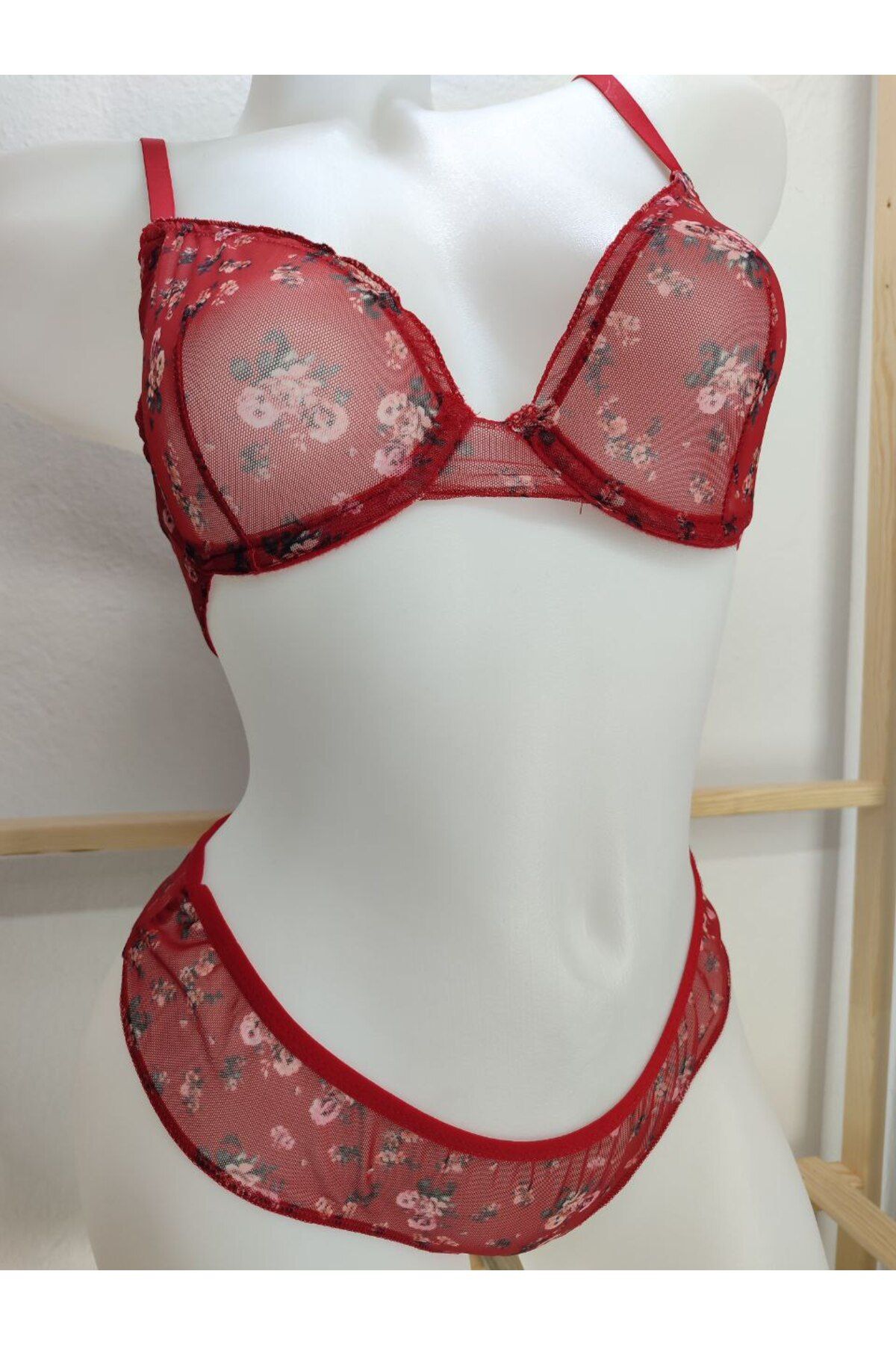 MODA 3315 - Transparan Sütyen Takım