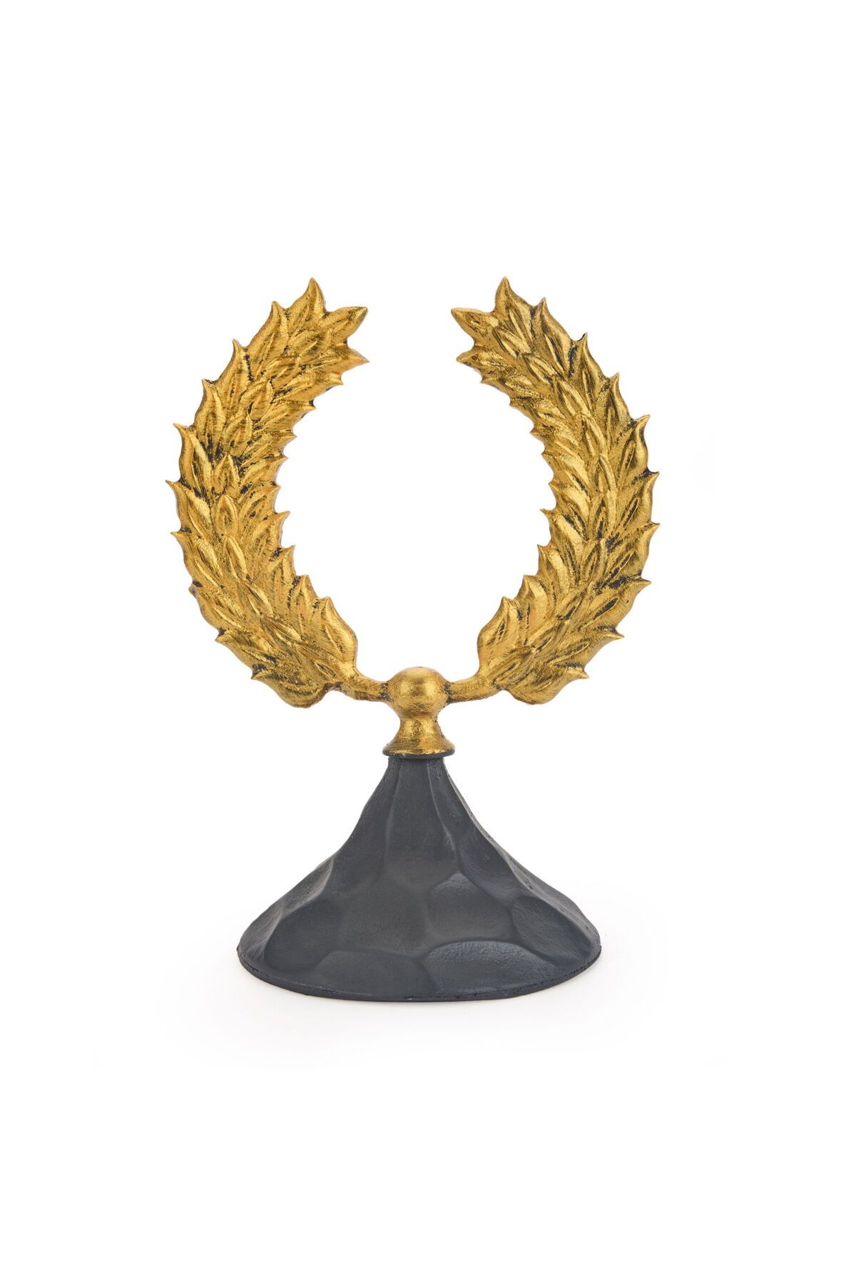 MATMEL Wreath Biblo - Gold / Siyah - 40 cm