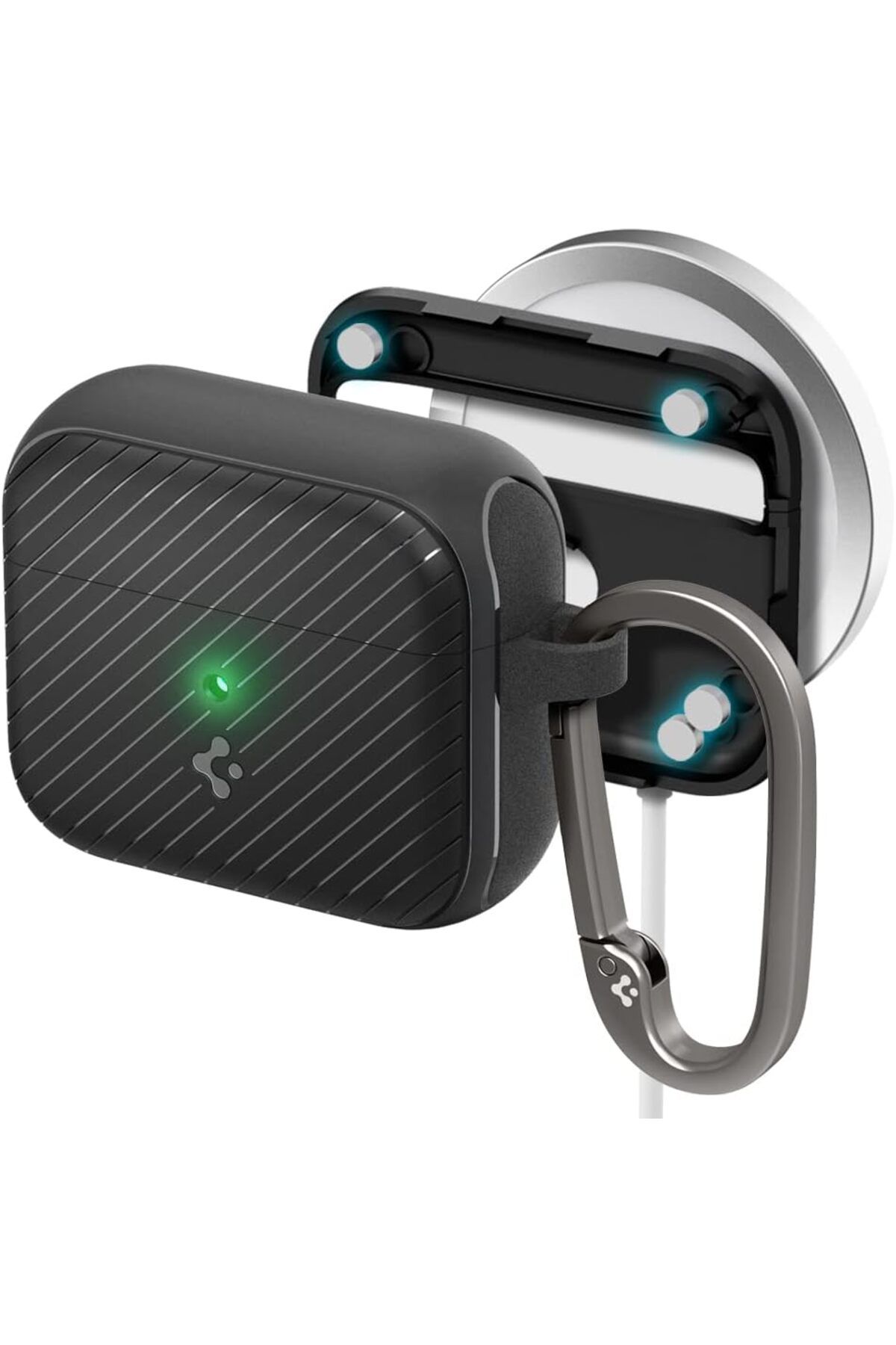 STOREMAX OZN AirPods (3. nesil) Kılıf Mag Armor (MagSafe Uyumlu) Matte Black - ACS03644 OZNstre 1094633