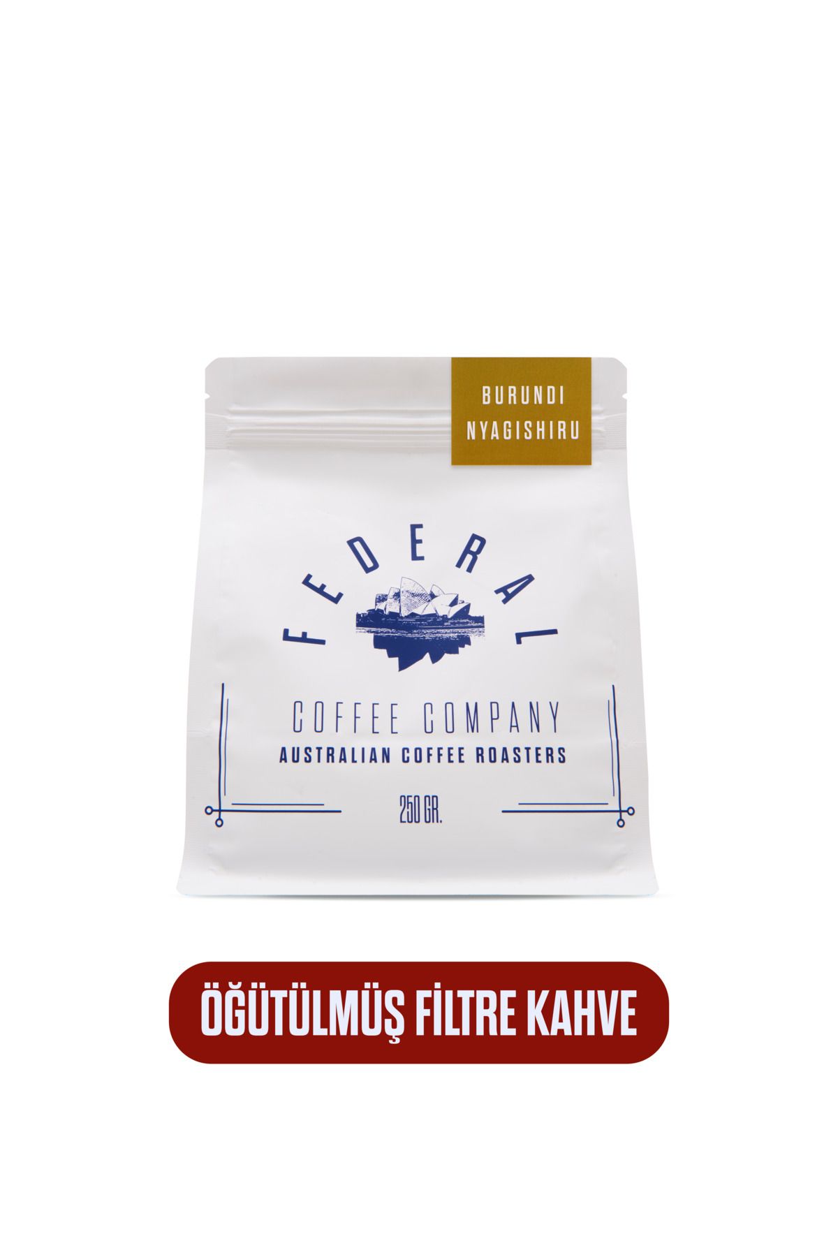Federal Burundi Nyagishuru(Öğütülmüş Filtre Kahve) 250gr