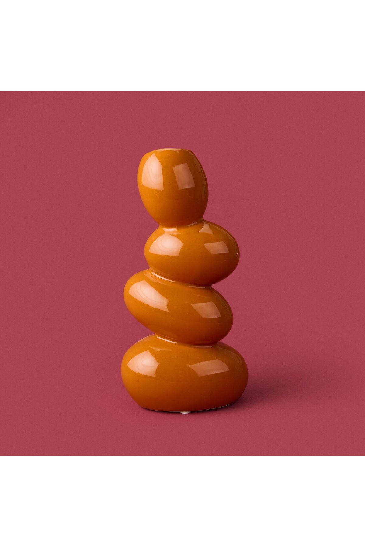 ASPARTAM Earthy Hues Vazo - Turuncu - 24 cm