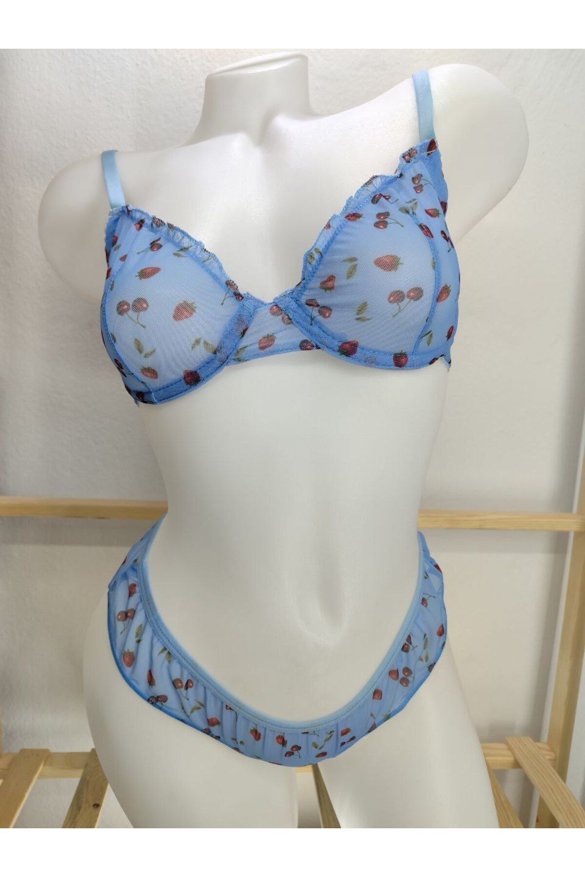 MODA 3315 - Transparan Sütyen Takım