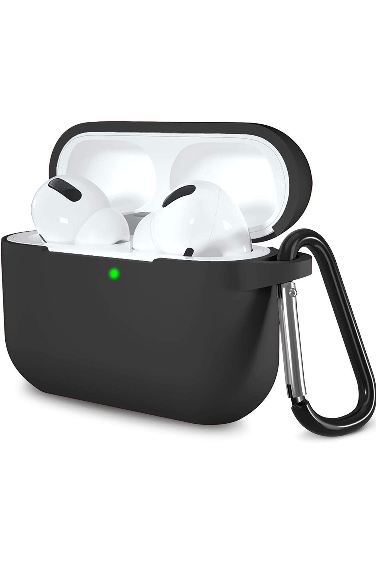 STOREMAX OZN AirPods Pro ile Uyumlu Kılıf, Tam Koruyuculu Yumuşak Silikon Kılıf, AirPod Pro için Tasar
