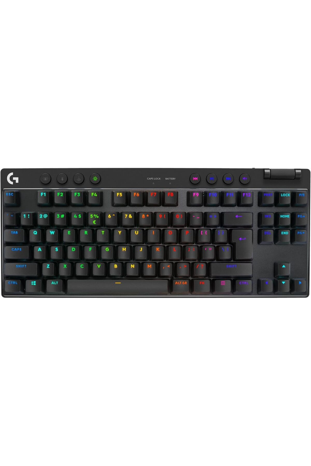 STOREMAX Ezg G PRO X TKL LIGHTSPEED Kablosuz Oyun Klavyesi, Ultra Portatif Sayısal Tuş Takımsız Tasarım,