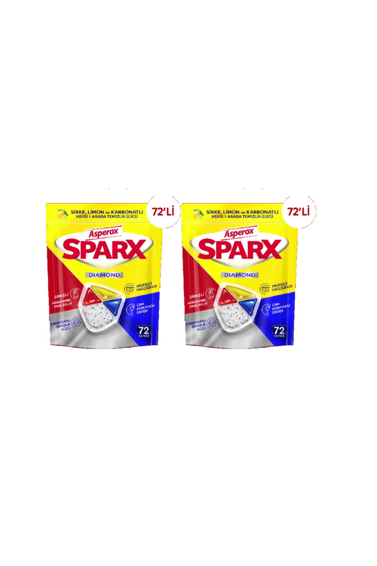 ASPEROX Sparx 144 Tablet (2x72) Mega Ekonomi (Sirke Limon Karbonat)