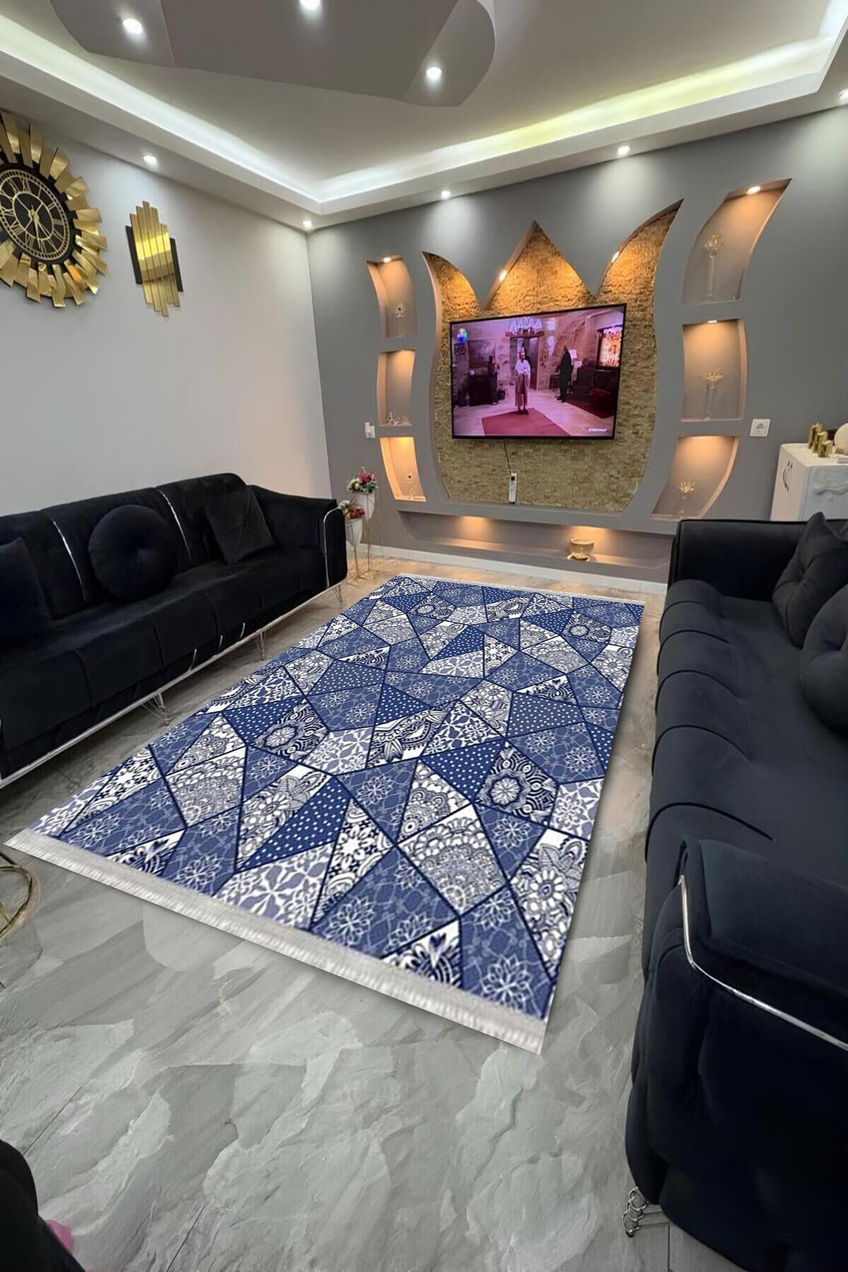 Home Dot Tabanlı yıkanabilir, leke tutmayan halı