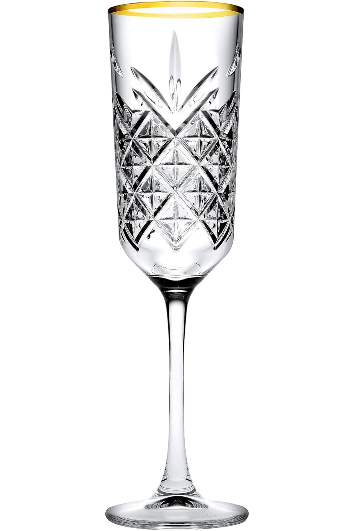 STOREMAX Timeless şampanya kadehi, 175 ml, şeffaf, 4 adet