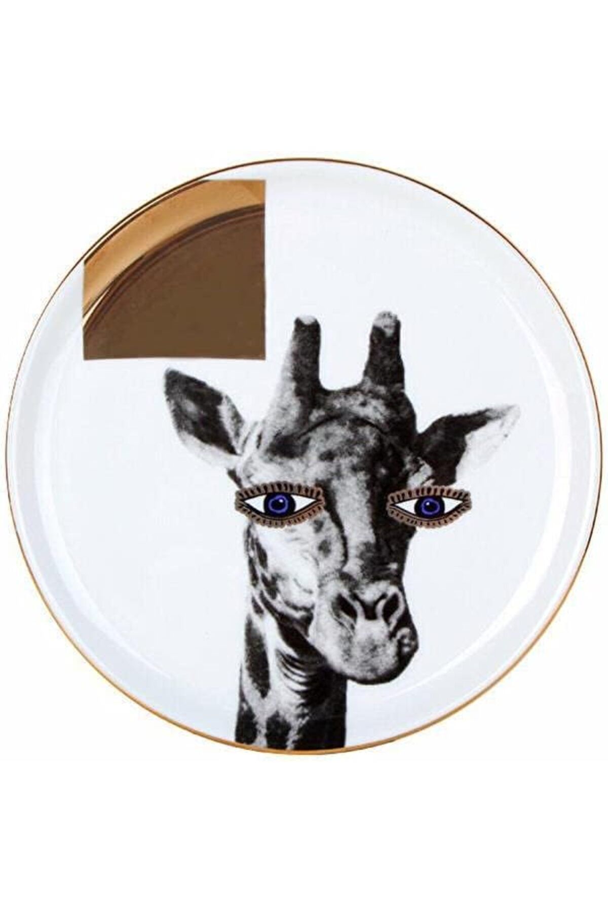 LUXE Alm Wild Life Girf Düz Tabak 20Cm LXSHP 1055529