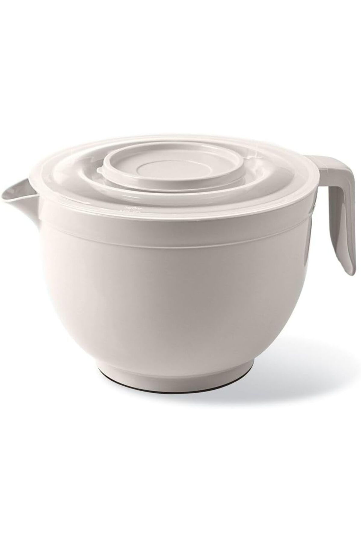 STOREMAX Home Karıştırma Kabı & Mikser Kase Kapaklı Mikser Kase 3 Litre Çırpma Kabı Krem