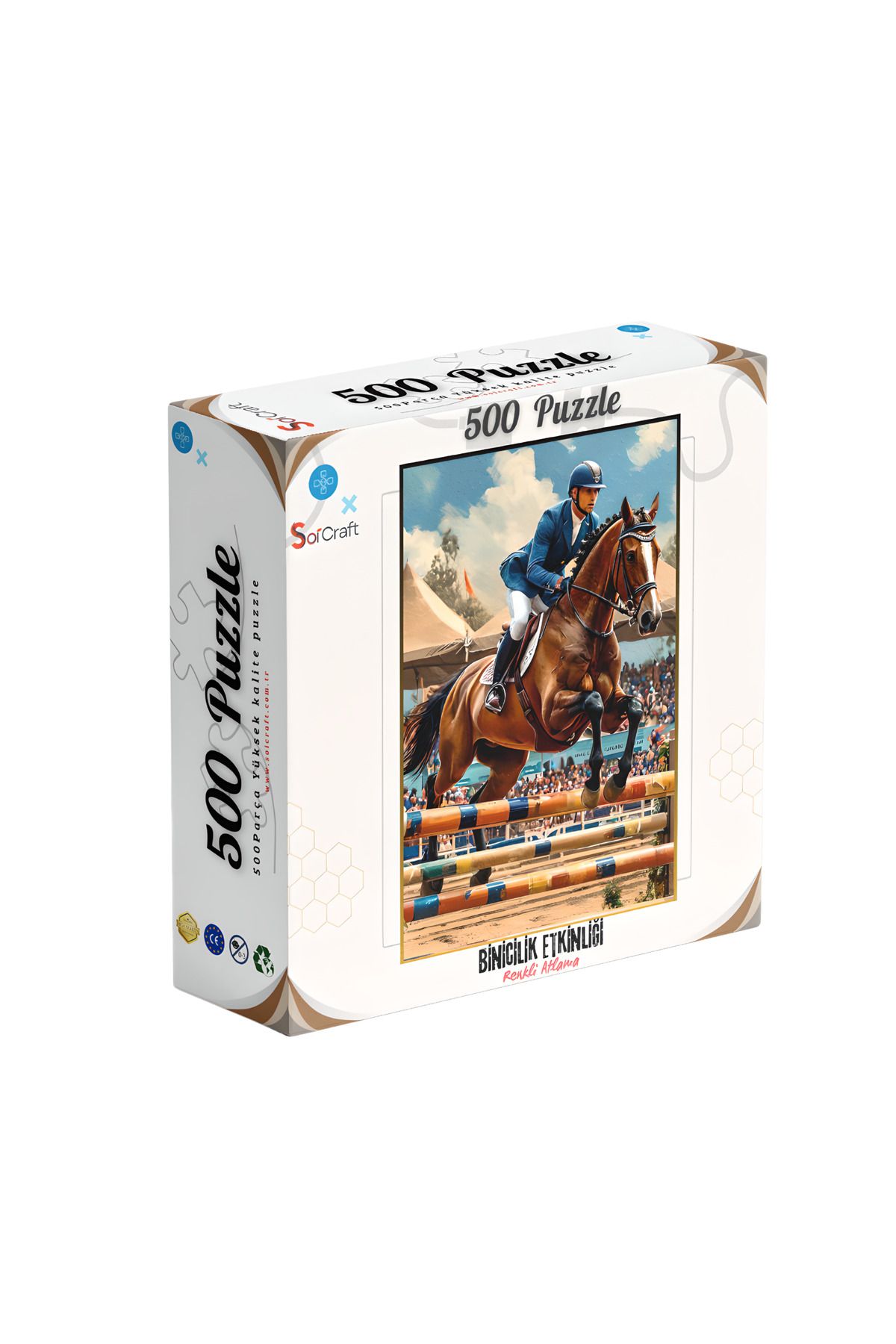 Soi Craft 500 Parça Puzzle Binicilik Jokey