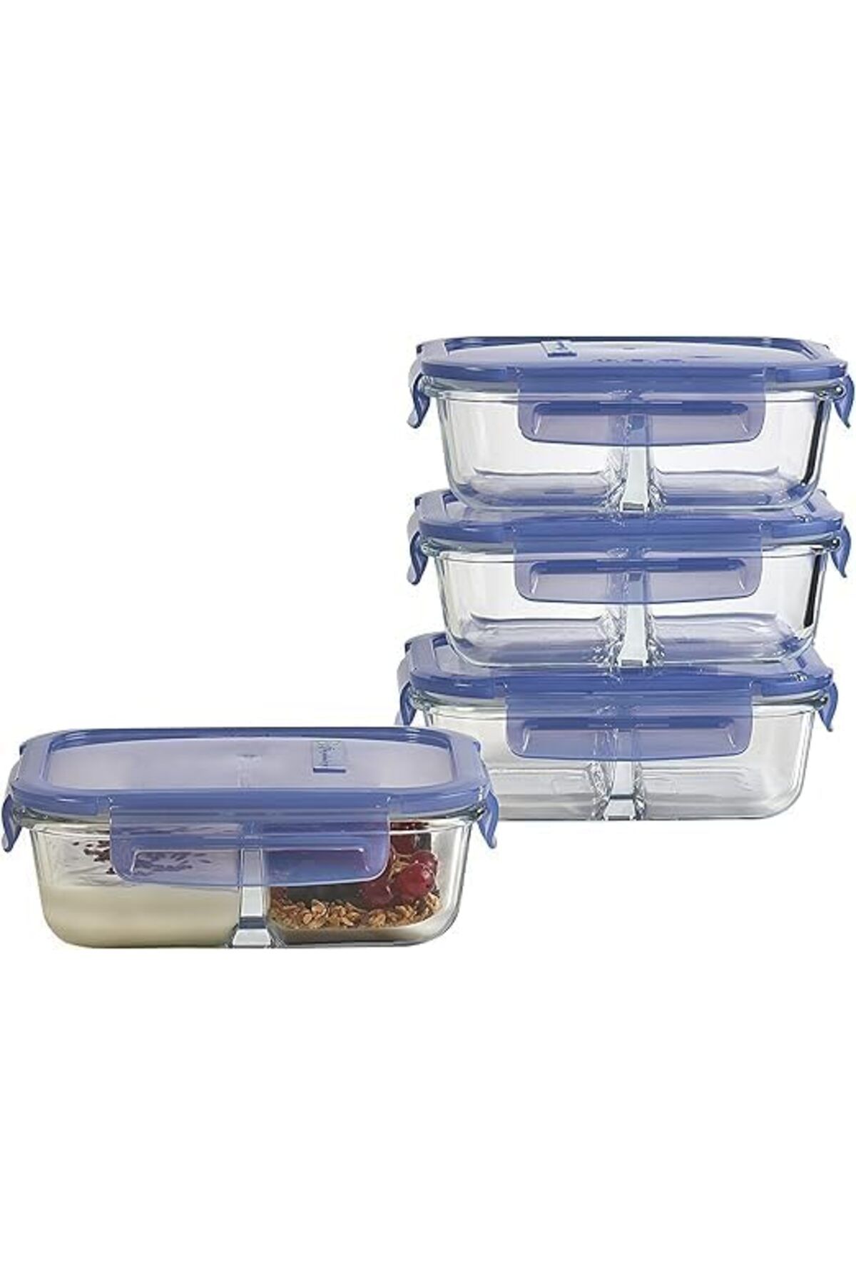 STOREMAX ELZ Lockie&Lock Saklama Kabı 0 A Damla Logo Kapak Plastik Gri Kapaklı 630 Cc FRNTR 1127478
