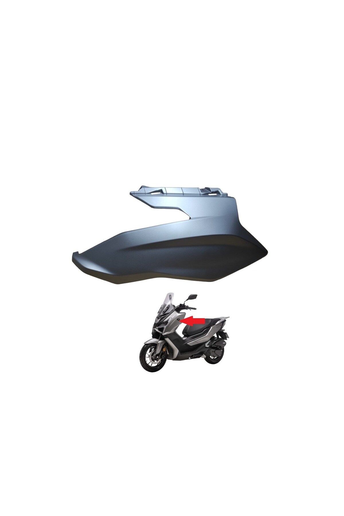 VOGE SR1 125 Far Grenajı Sol Gri