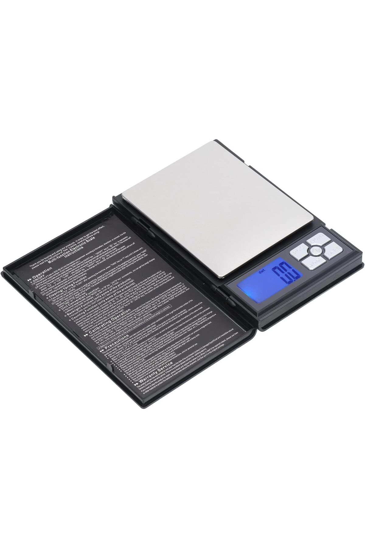 Mu Art Ahşap Mrt HASSAS TARTI Dijital - 0.01 Gram Hassasiyetli 200 Gram Kapasiteli Tartı - Dara Fonksiyonlu,Büy