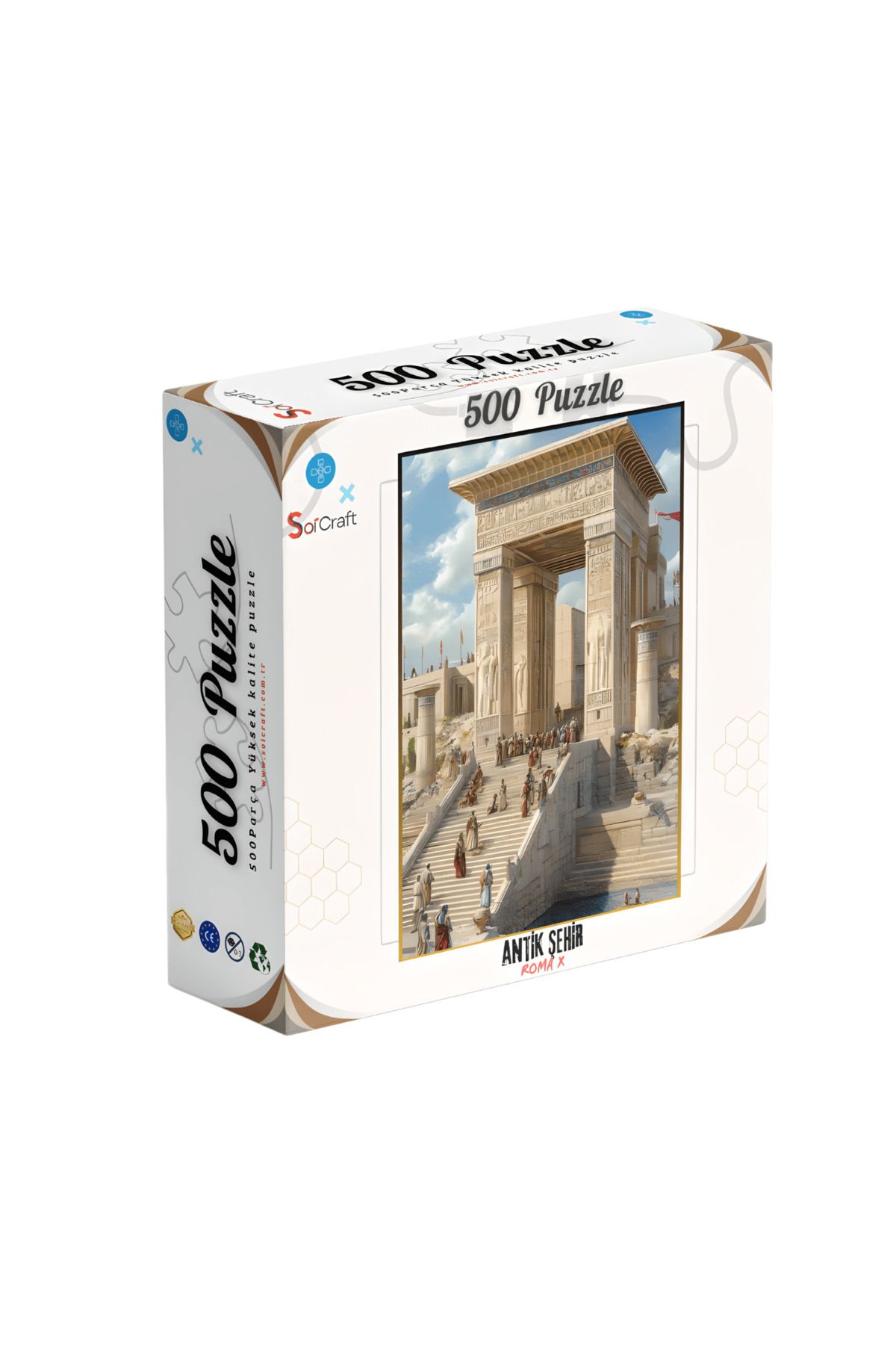 Soi Craft 500 Parça Puzzle Antik Şehir
