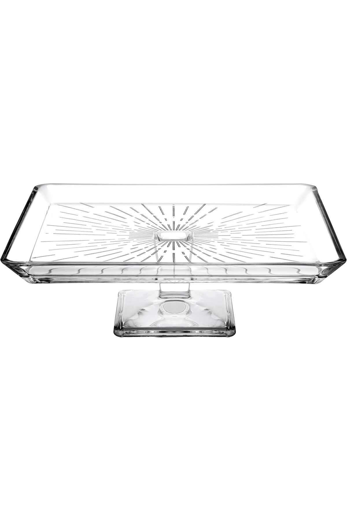 STOREMAX Ezg Madlen Ayaklı Kare Servis Tabağı Ezsnshop 1065757
