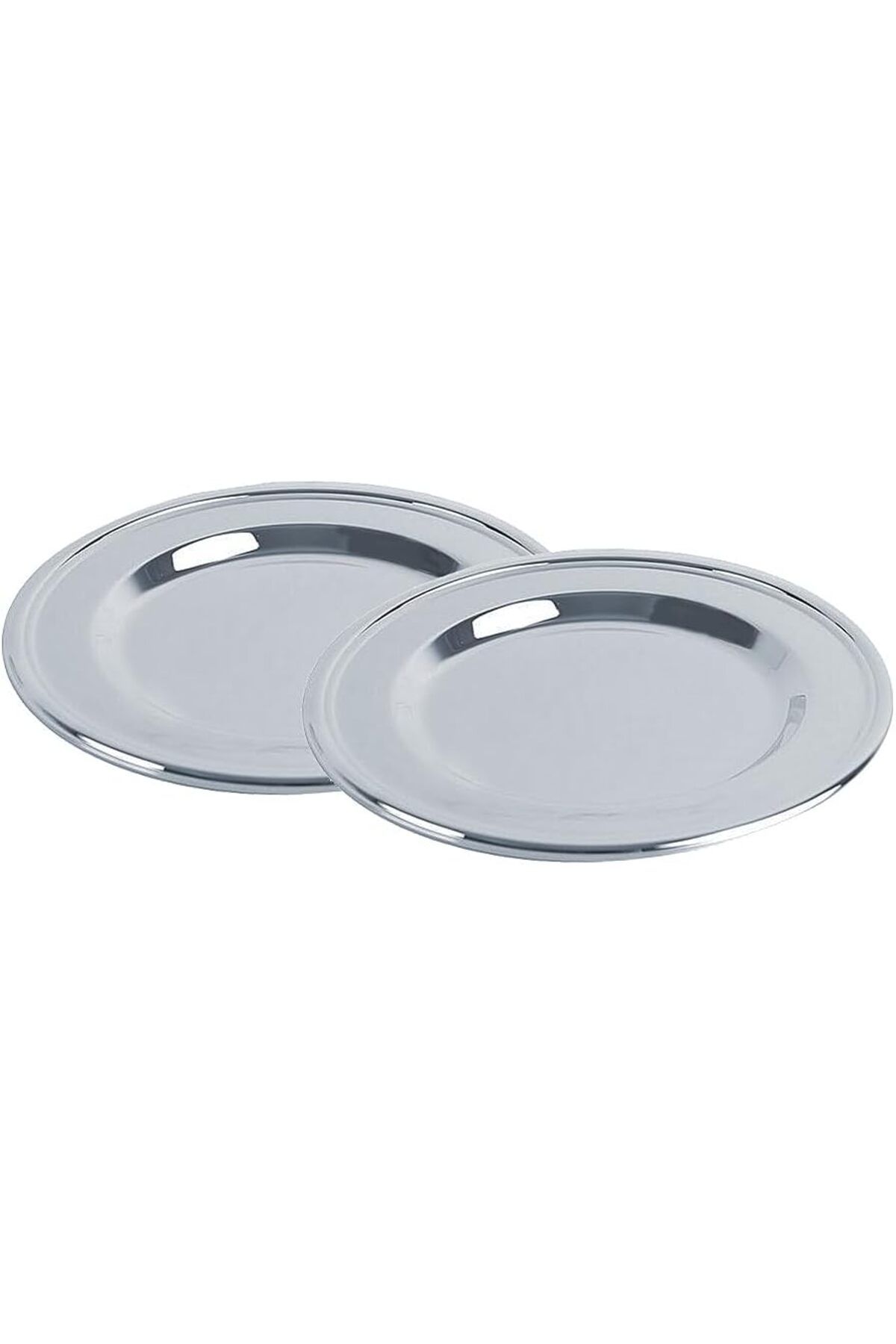 LUXE 04STY003479 Ekmek Tabağı, Gümüş Kaplama, 16 Cm, 2 Parça LXSHP 1055529