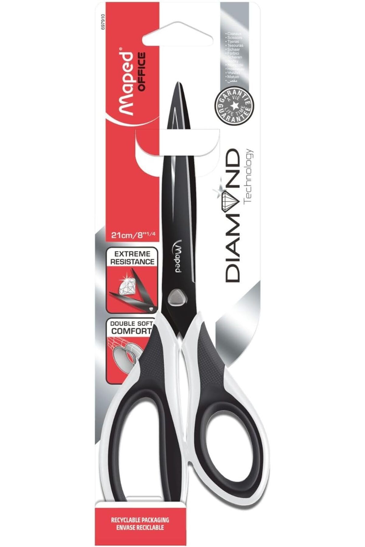 Mu Art Ahşap Mrt Diamond Asimetrik Makas 21 Cm 697910 Art 871301