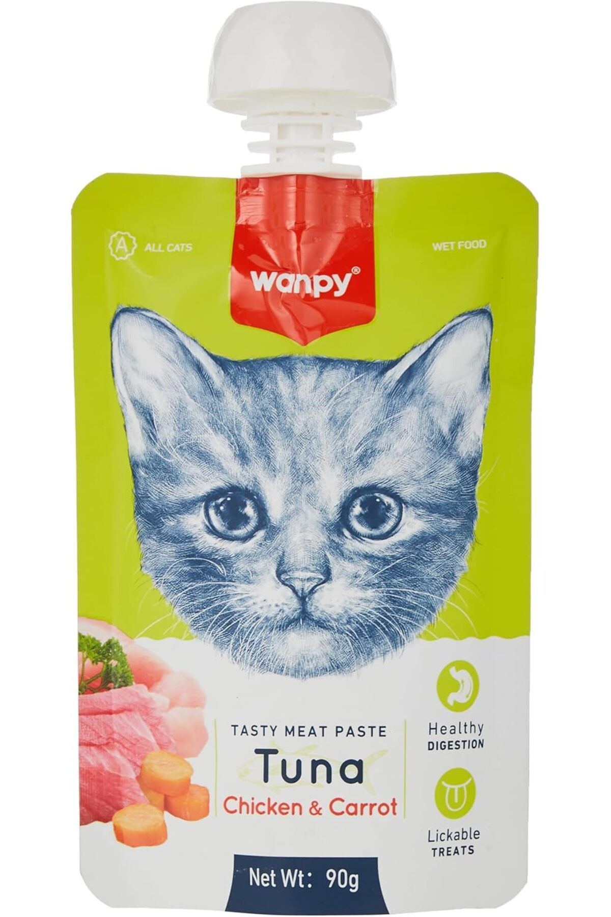 STOREMAX ELZ Taze Ton Balıklı&Tavuklu Kedi Et Ezmesi 90 gr FRNTR 1127478