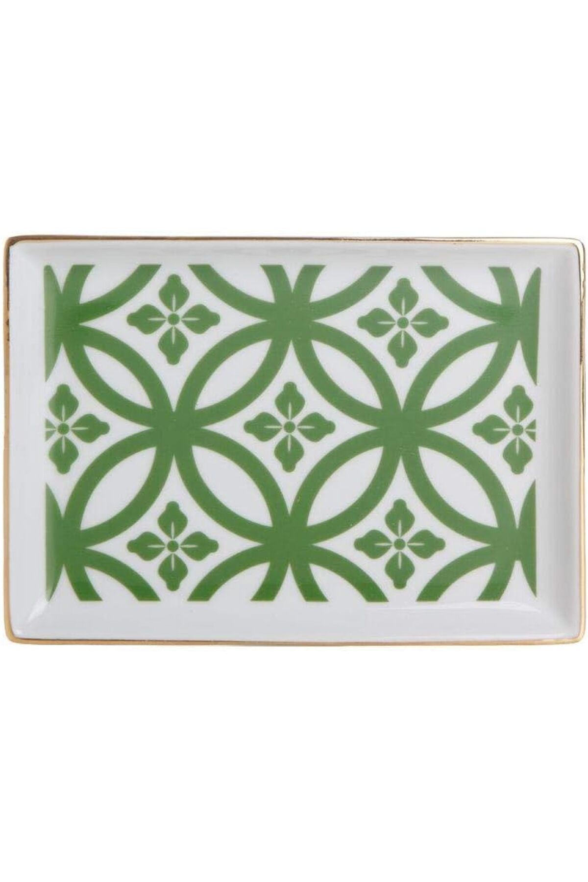 LUXE Morocco Desen1 Yeşil Kahvaltı Tabağı 18cm LXSHP 1055529