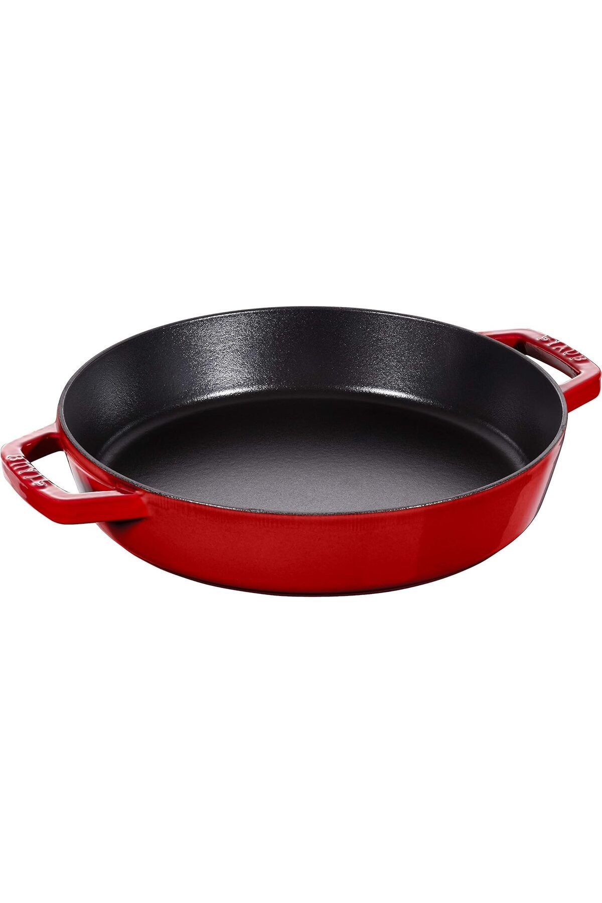 LUXE POELE 2 ANSES 26CM CERISE Döküm Izgara Tava LXSHP 1055529