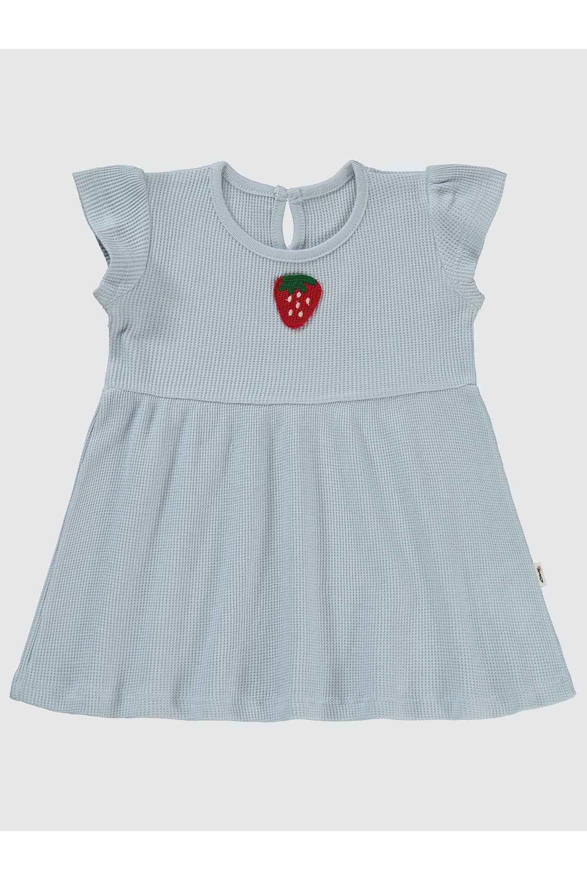 Civil Baby Kız Bebek Elbise 6-18 Ay Mavi