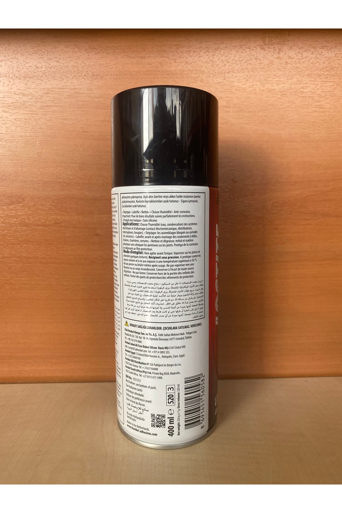LOCTİTE (8201) Multi-spray Çok Fonksiyonlu Yağlayıcı 400ml
