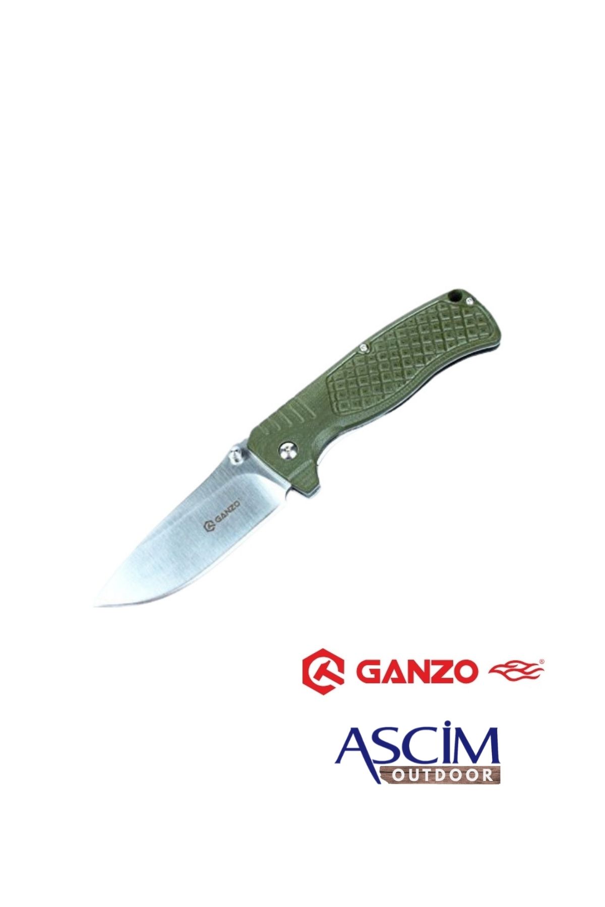 Ganzo G722 Çakı | Haki Saplı