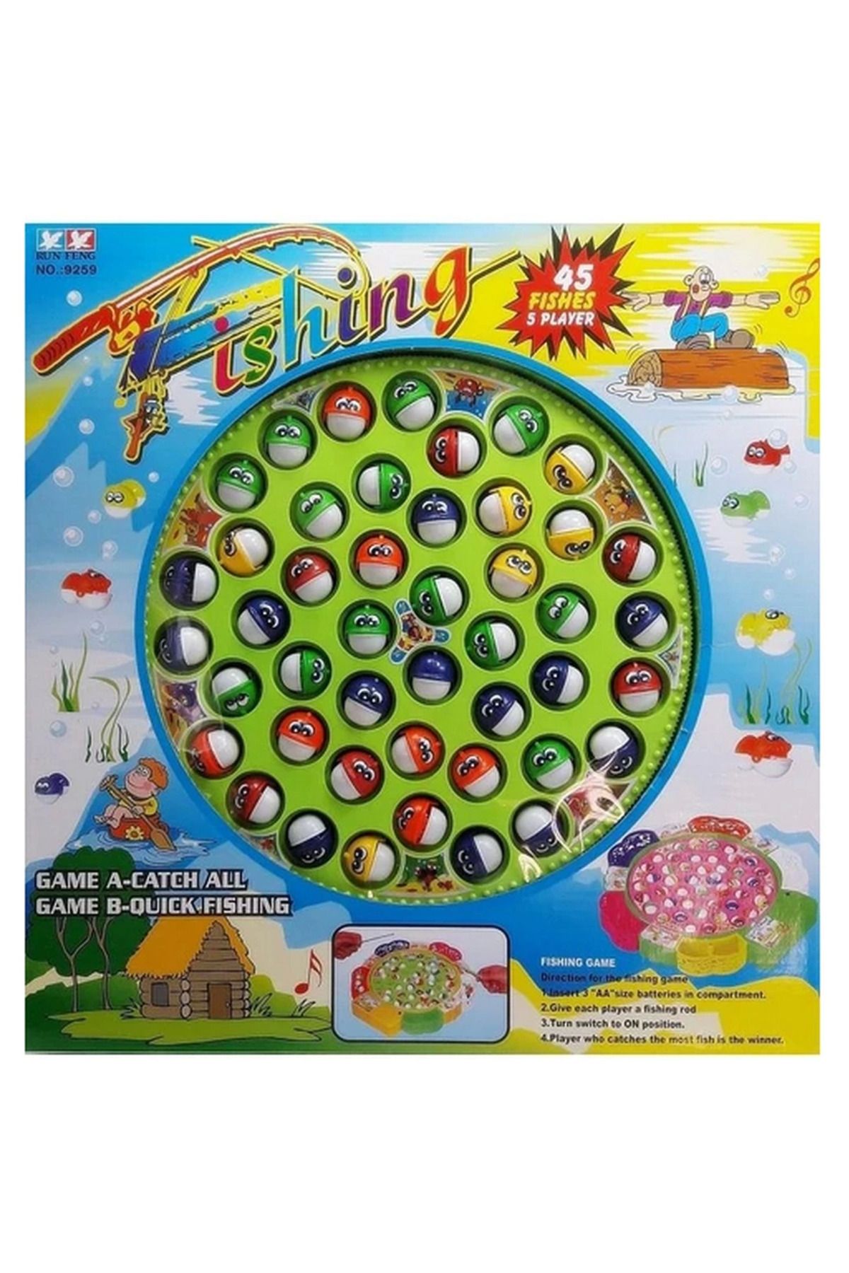 TOYFEST Pilli Balık Oyunu